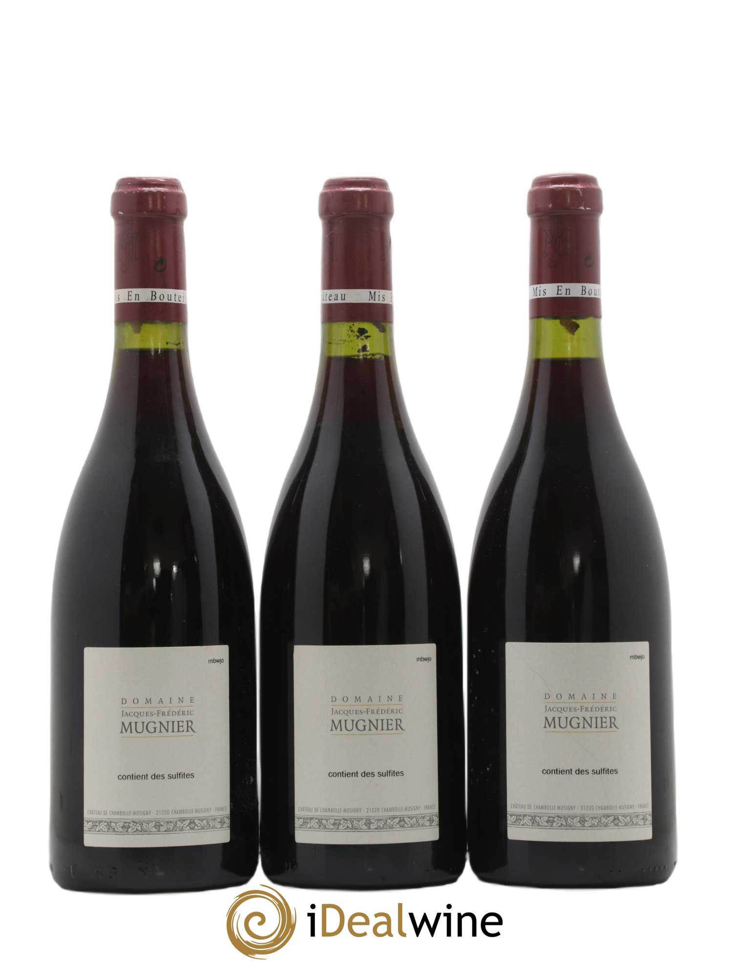 Musigny Grand Cru Jacques-Frédéric Mugnier 2004 - Lot de 3 bouteilles - 1