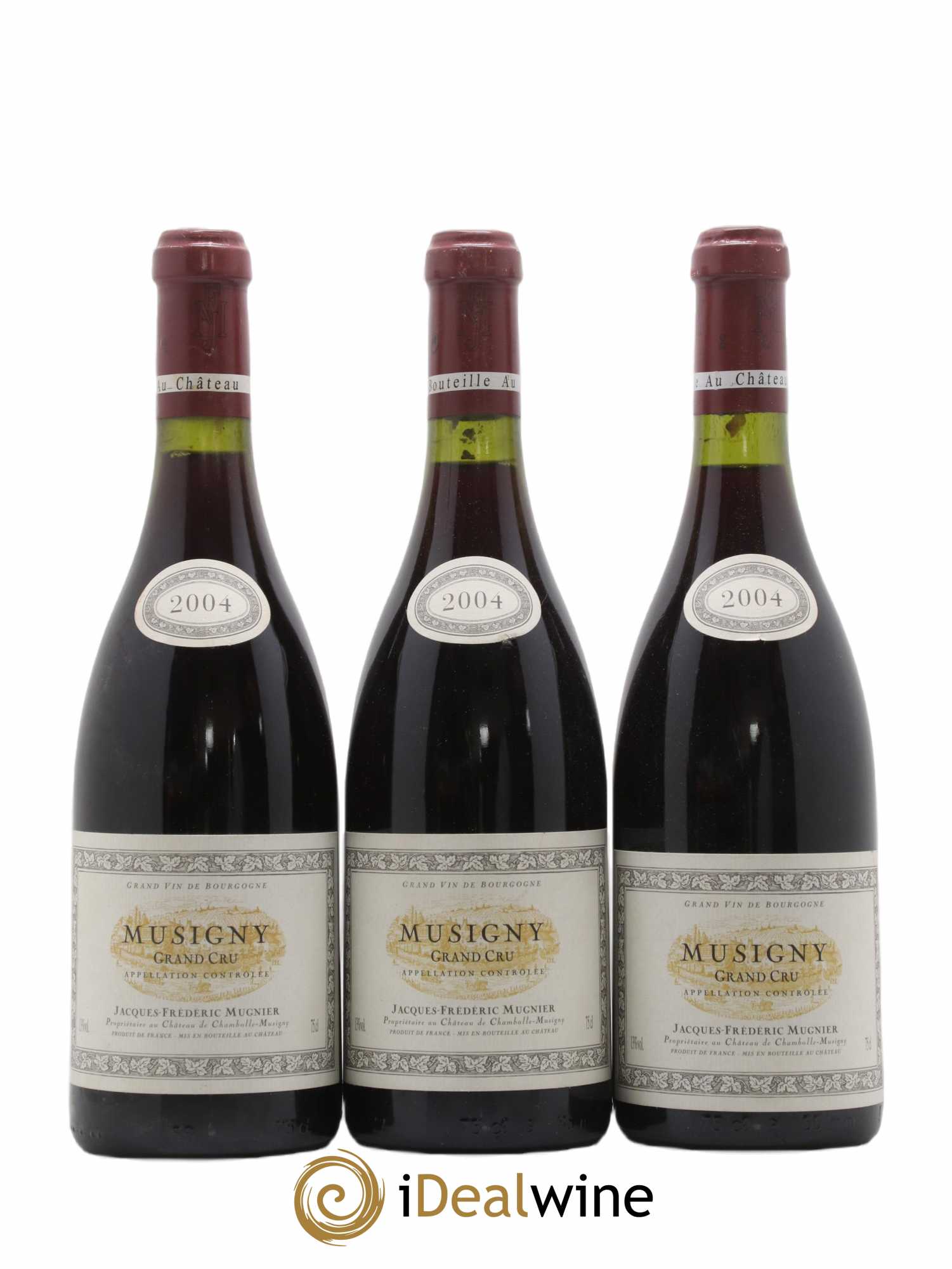 Musigny Grand Cru Jacques-Frédéric Mugnier 2004 - Lot de 3 bouteilles - 0