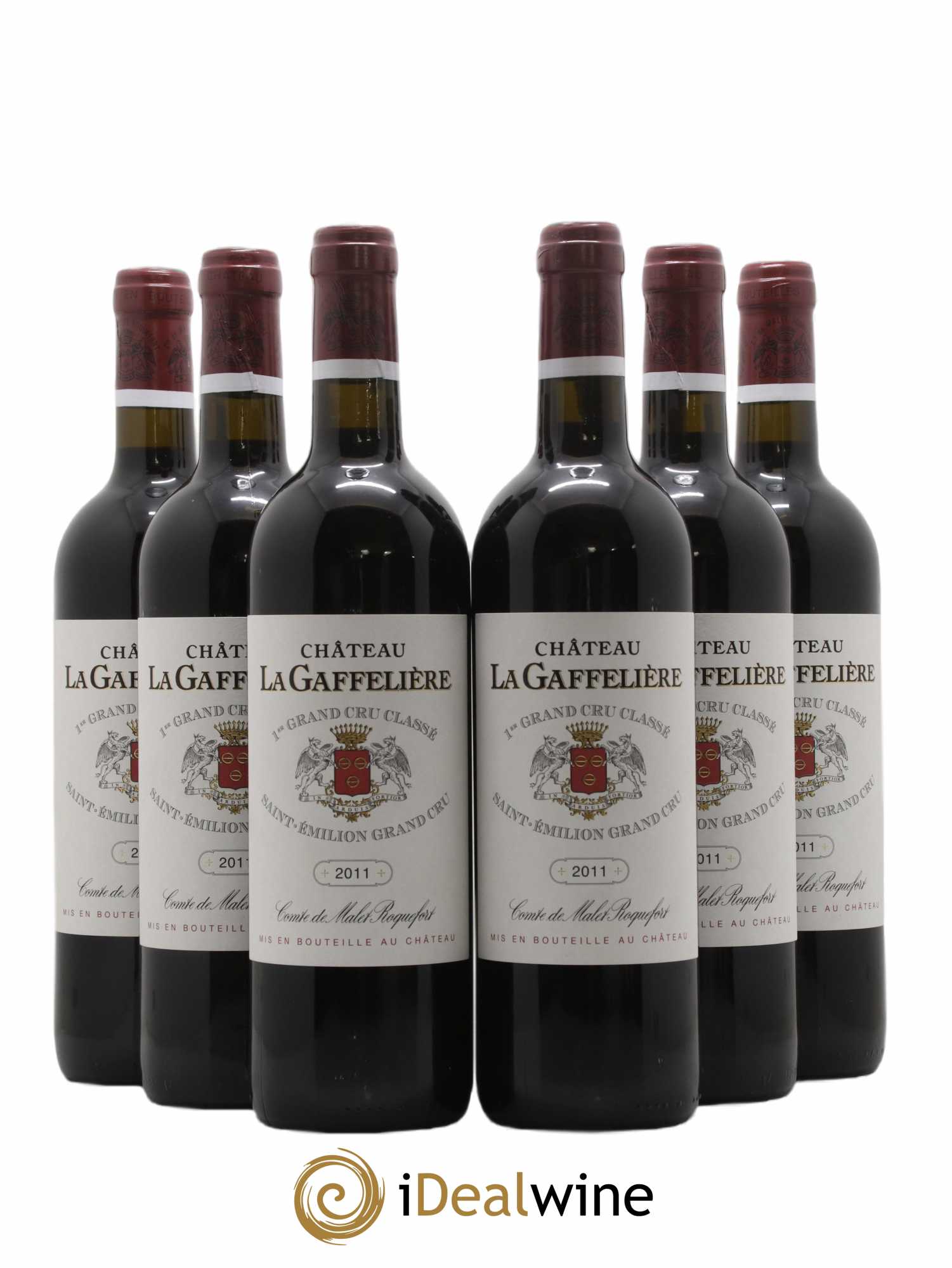 Château la Gaffelière 1er Grand Cru Classé B 2011 - Lot de 6 bouteilles - 0
