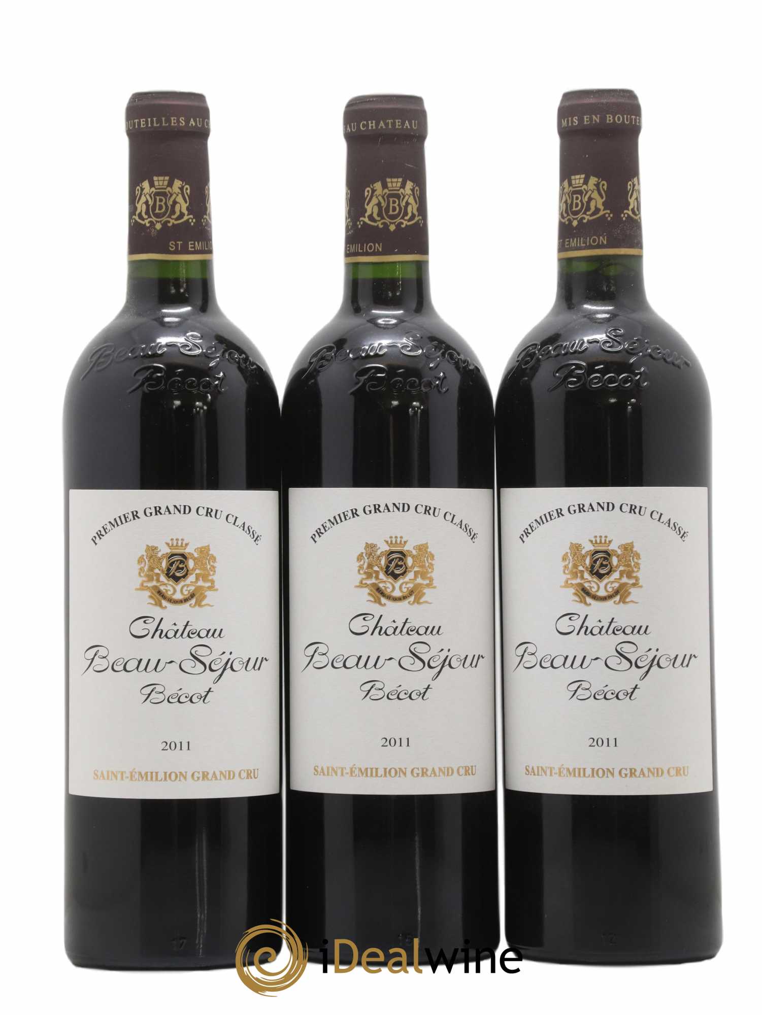 Château Beau-Séjour Bécot 1er Grand Cru Classé B 2011 - Lot de 12 bouteilles - 2