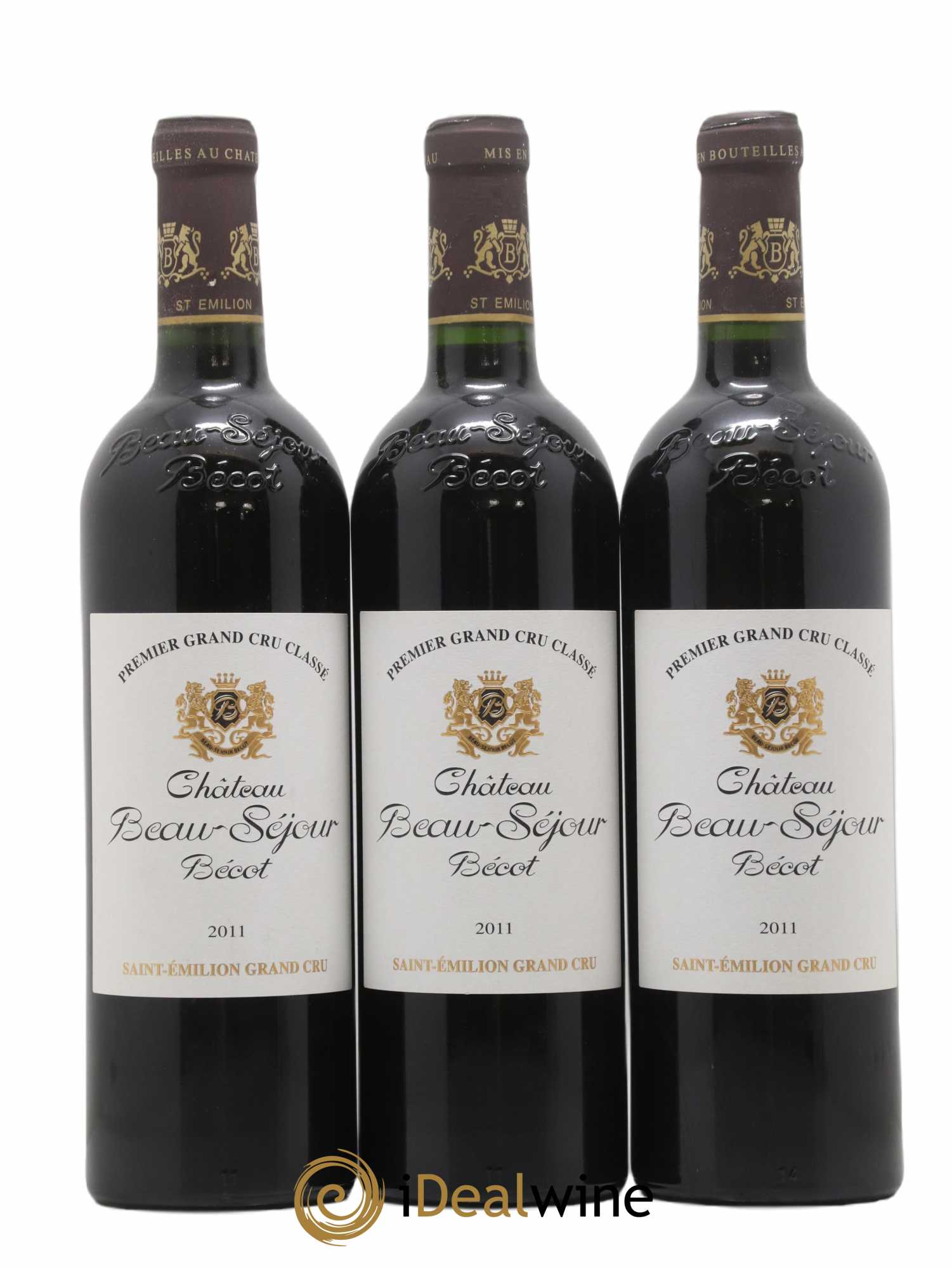 Château Beau-Séjour Bécot 1er Grand Cru Classé B 2011 - Lot de 12 bouteilles - 3