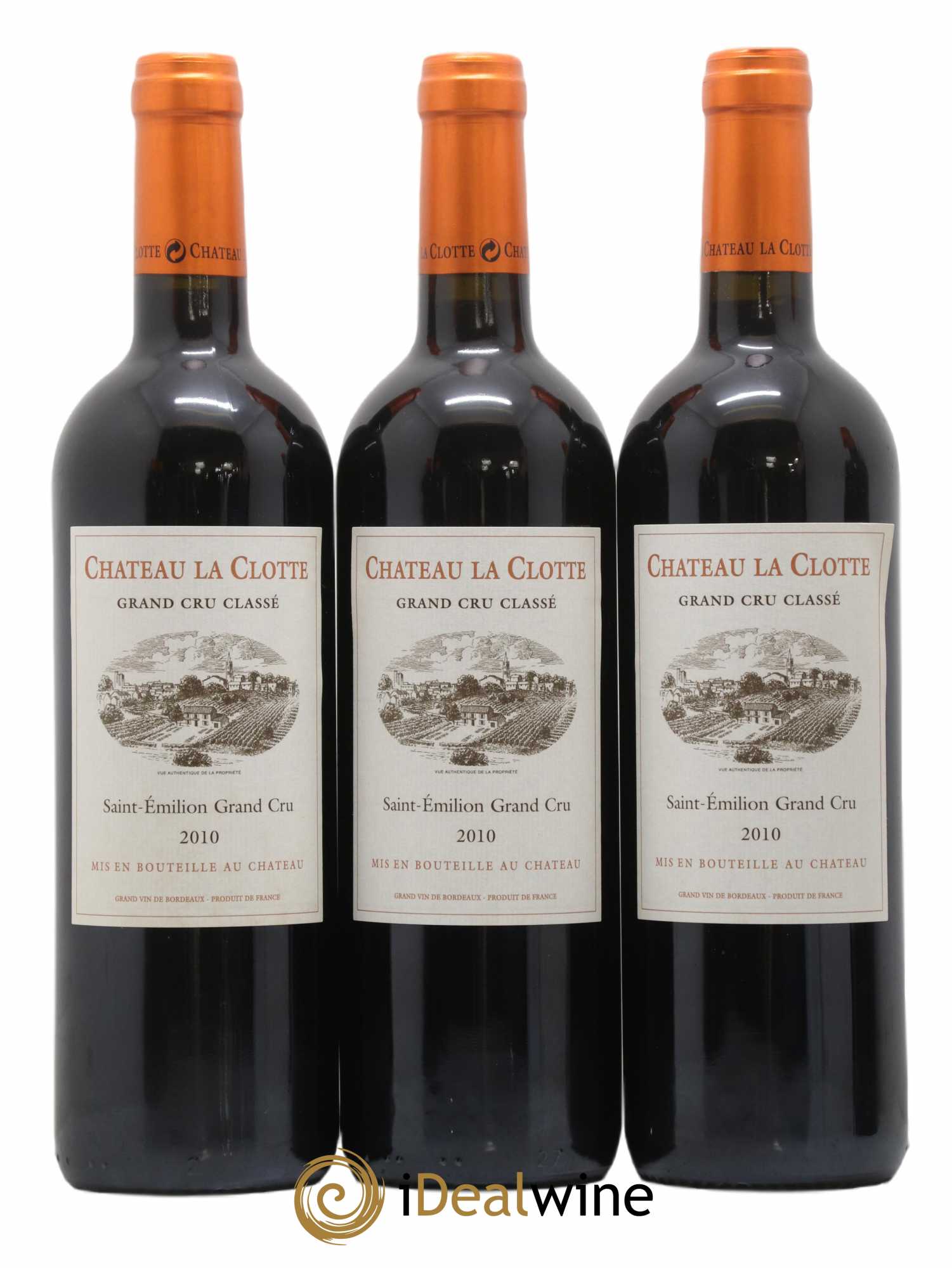 Château la Clotte 2010 - Lot de 6 bouteilles - 2