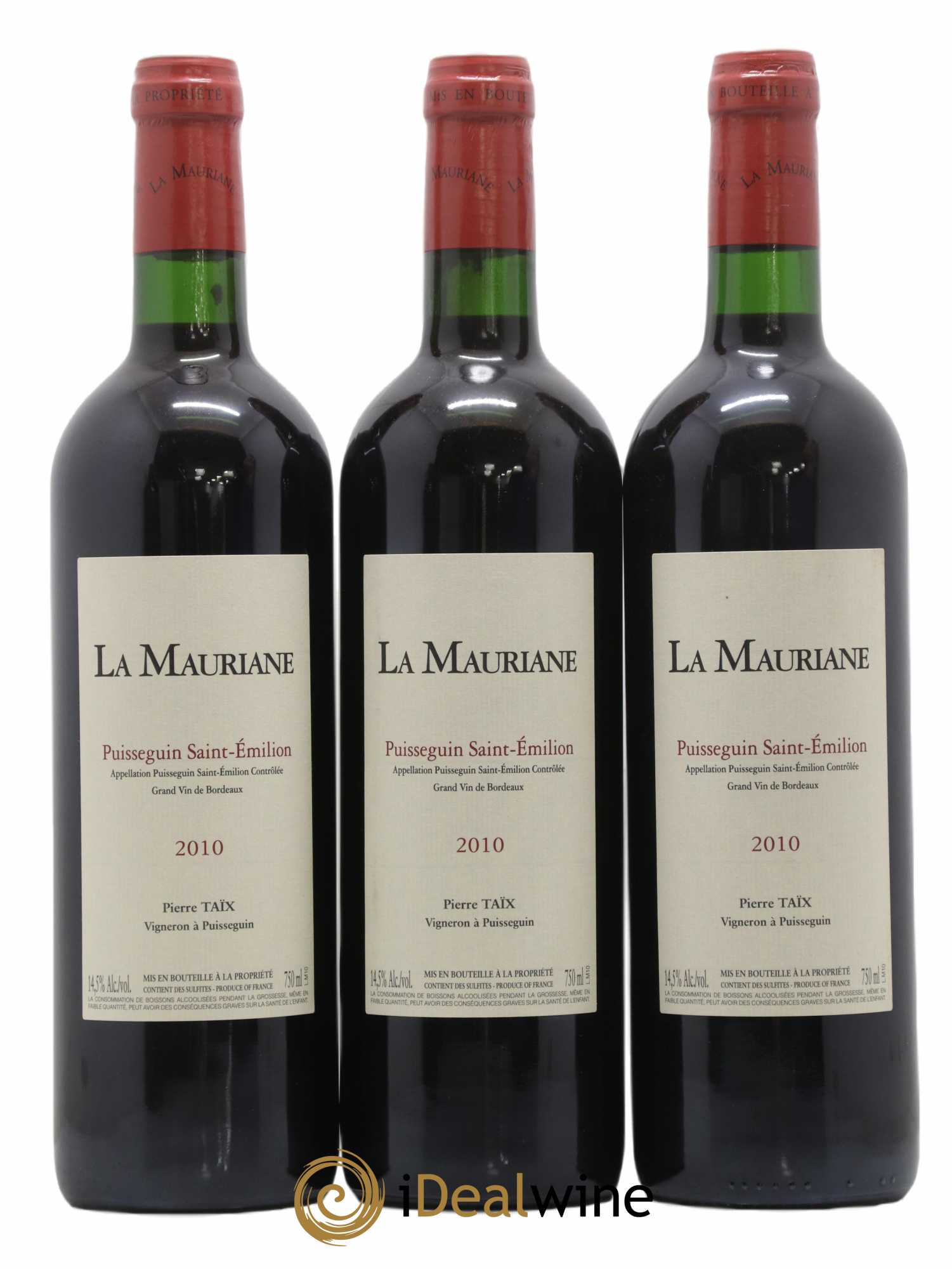 La Mauriane 2010 - Lot de 12 bouteilles - 1