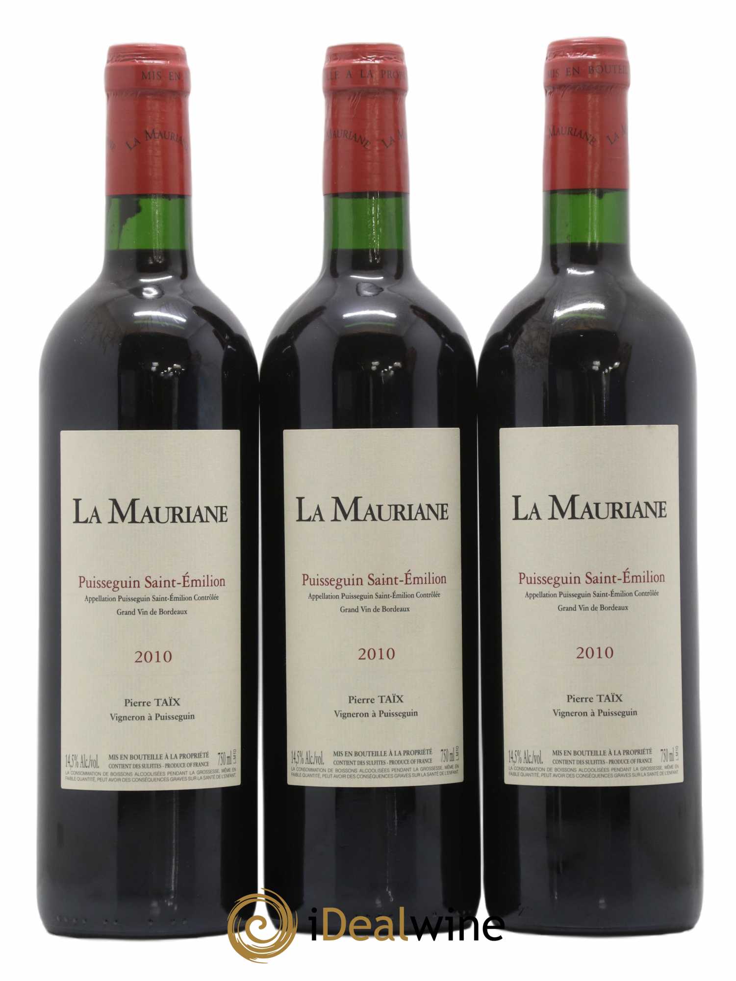 La Mauriane 2010 - Lot de 12 bouteilles - 2
