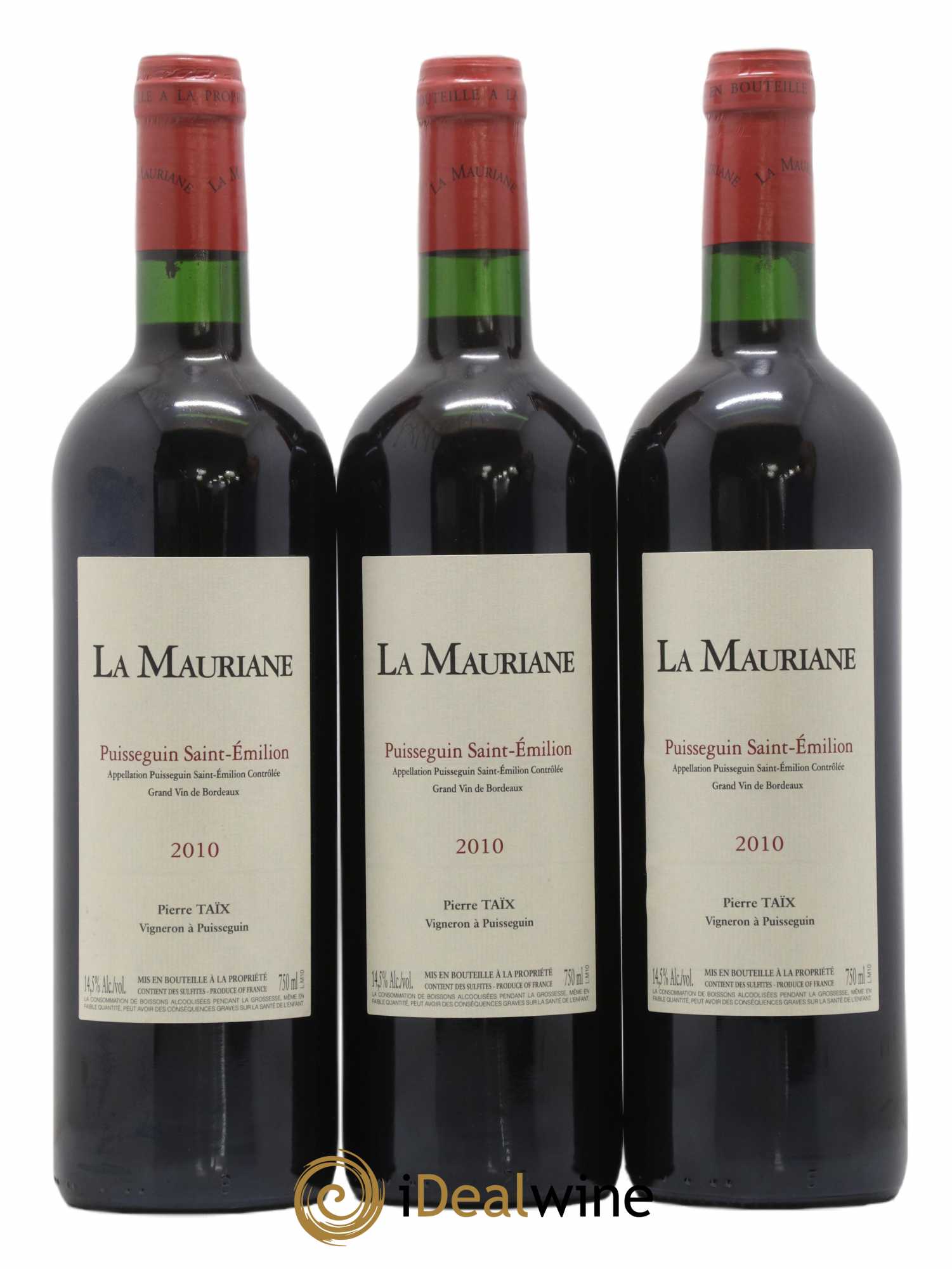 La Mauriane 2010 - Lot de 12 bouteilles - 4