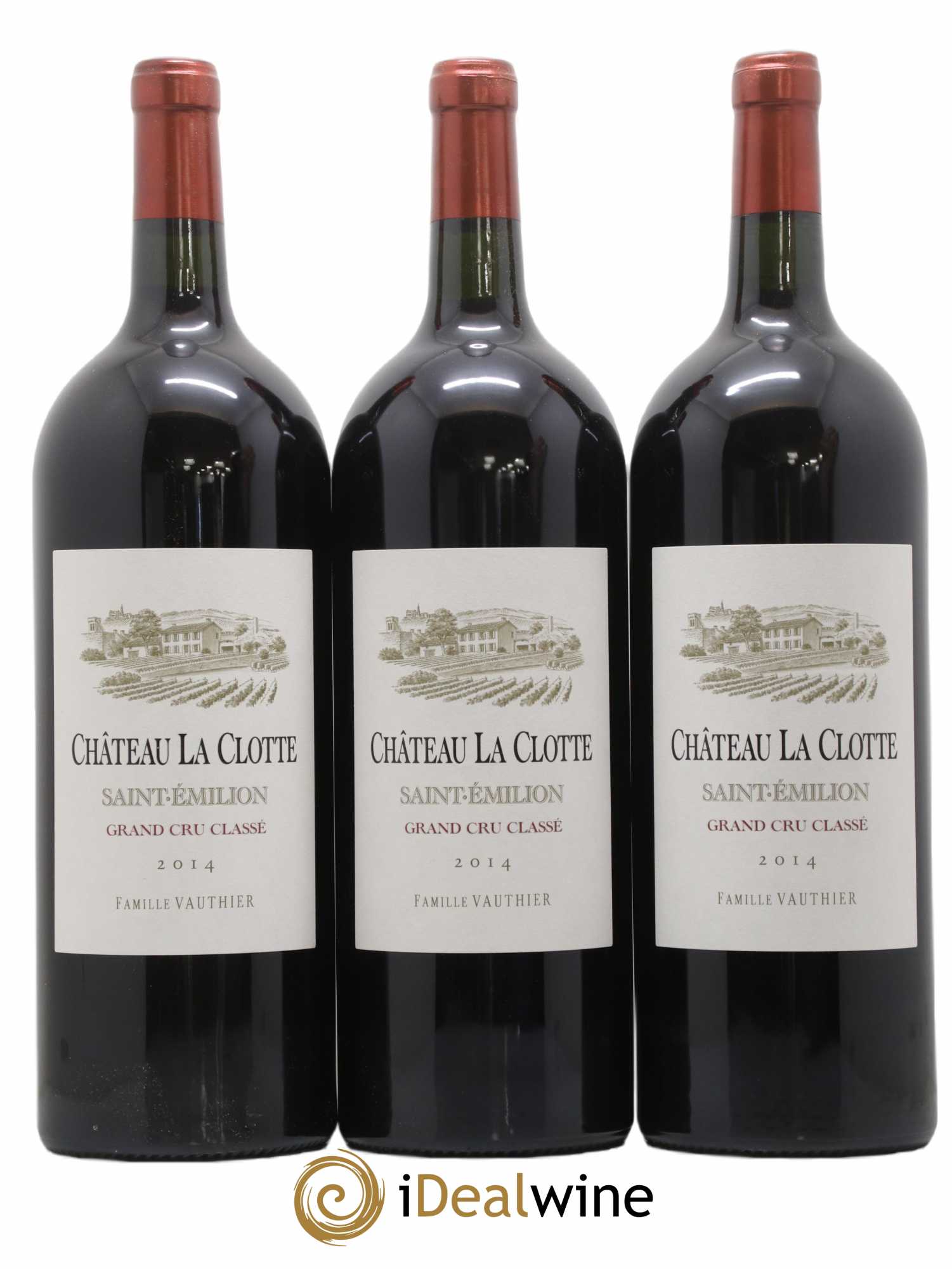 Château la Clotte 2014 - Lot de 3 magnums - 0