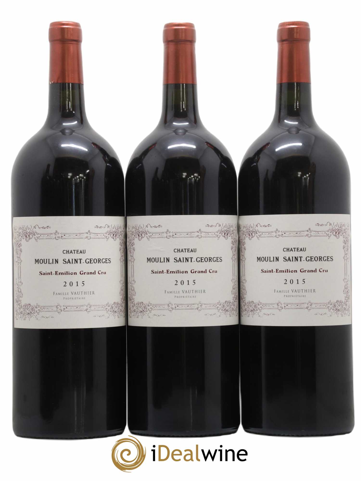 Château Moulin Saint Georges 2015 - Lot de 6 magnums - 2