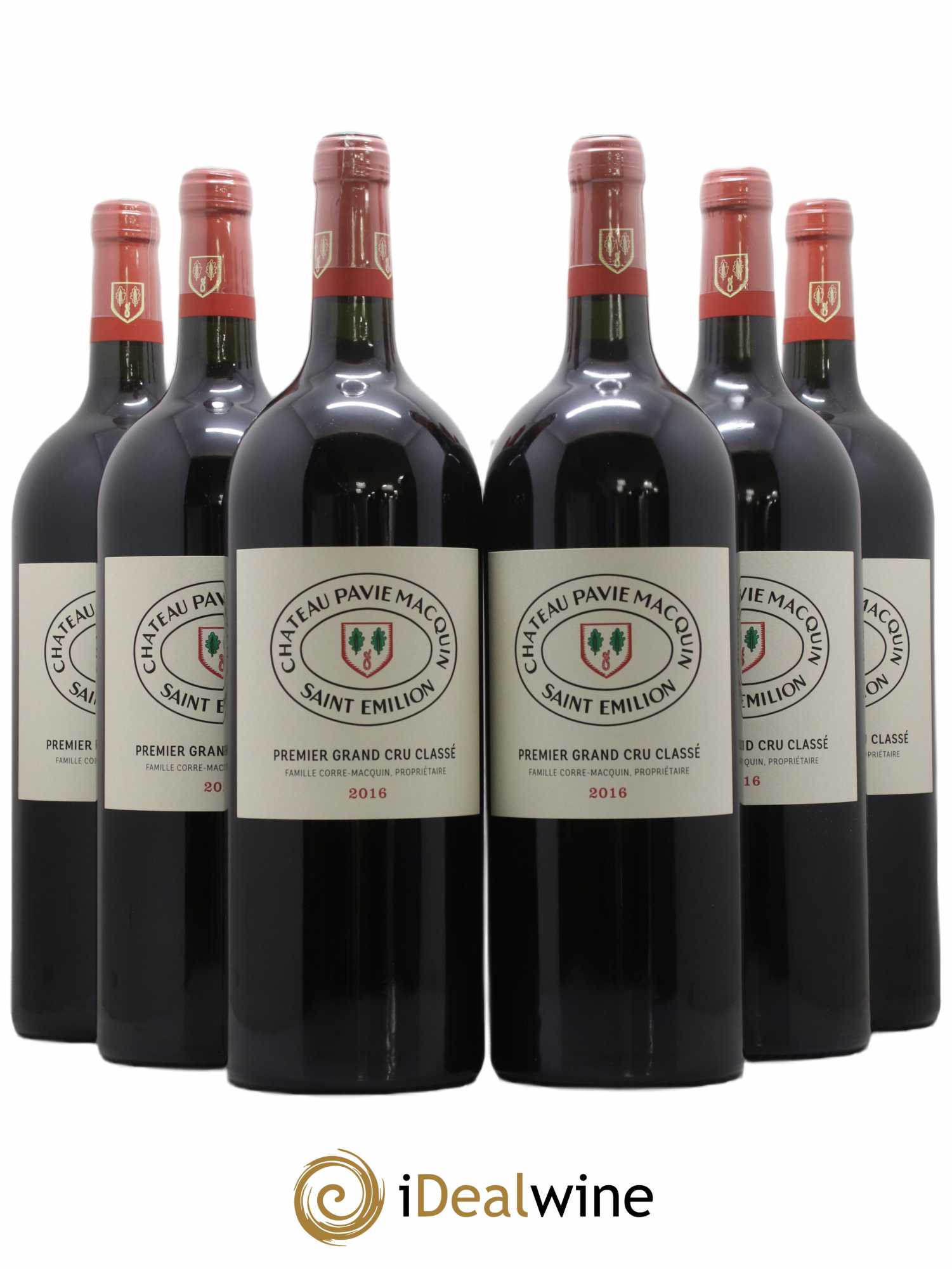 Château Pavie Macquin 1er Grand Cru Classé B 2016 - Lot de 6 magnums - 0