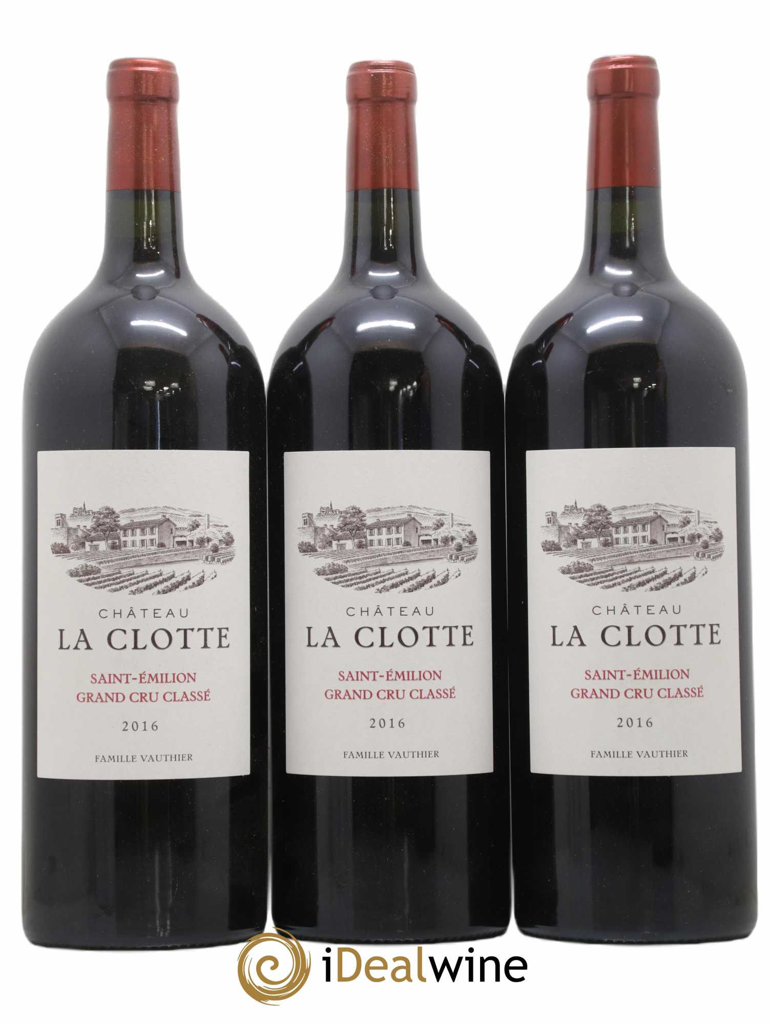 Château la Clotte 2016 - Lot de 3 magnums - 0