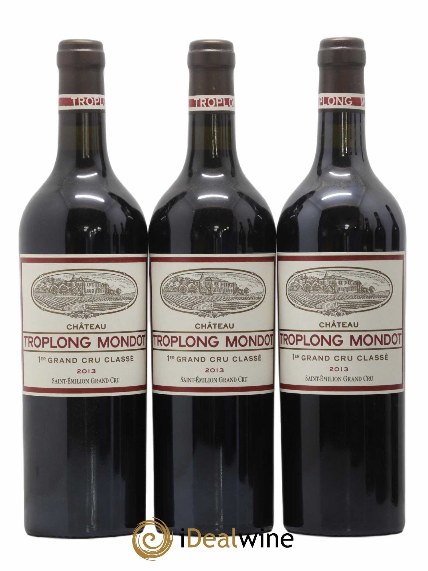Château Troplong Mondot 1er Grand Cru Classé B 2013 - Lot de 6 bouteilles - 2