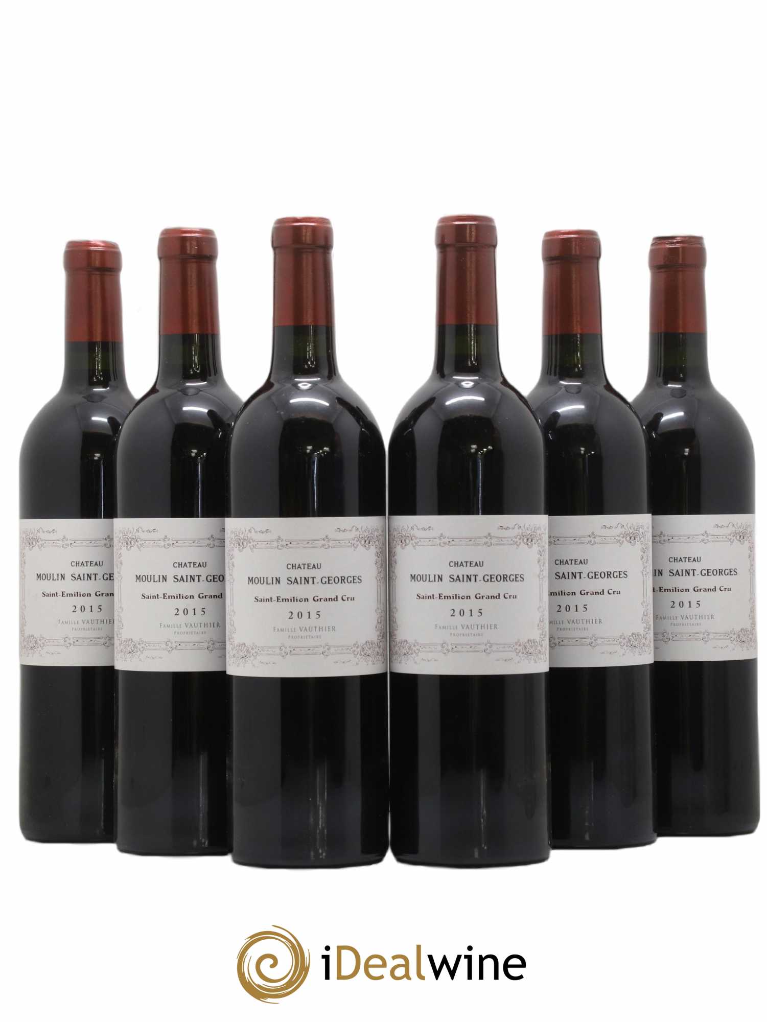 Château Moulin Saint Georges 2015 - Lot de 6 bouteilles - 0
