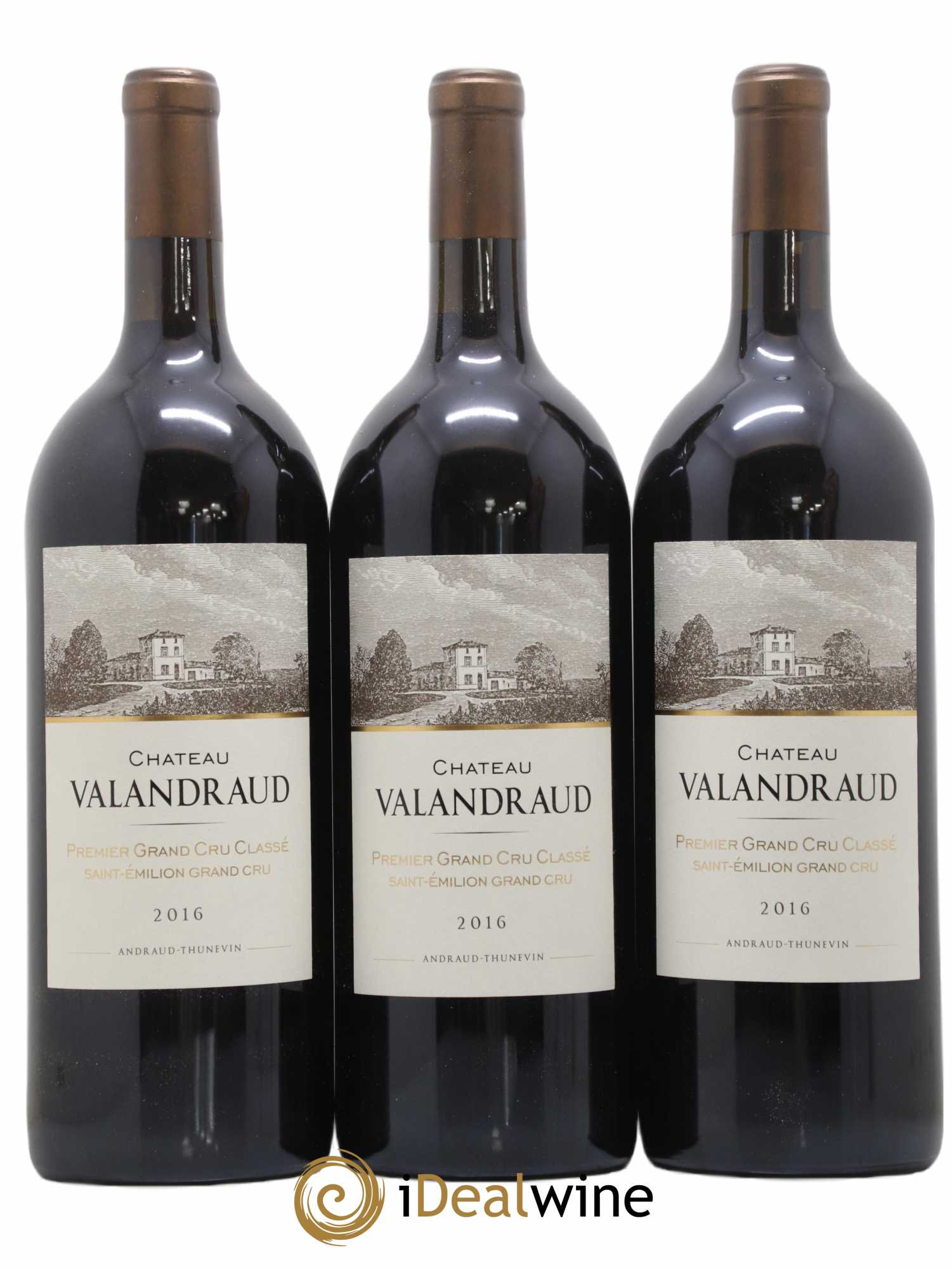 Château de Valandraud 2016 - Lot de 3 magnums - 0