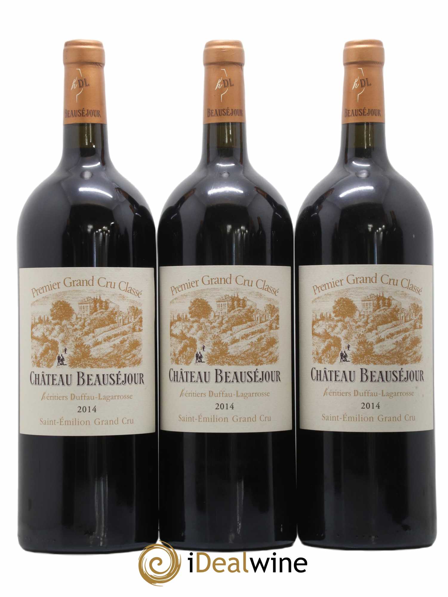Château Beauséjour (Duffau-Lagarrosse) 1er Grand Cru Classé B 2014 - Posten von 6 Magnum - 1