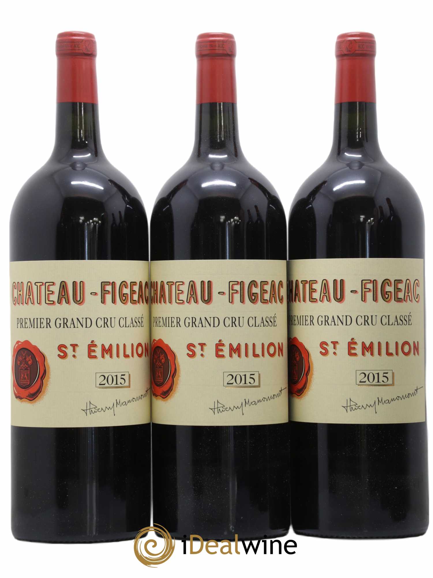 Château Figeac 1er Grand Cru Classé A 2015 - Lot de 6 magnums - 1