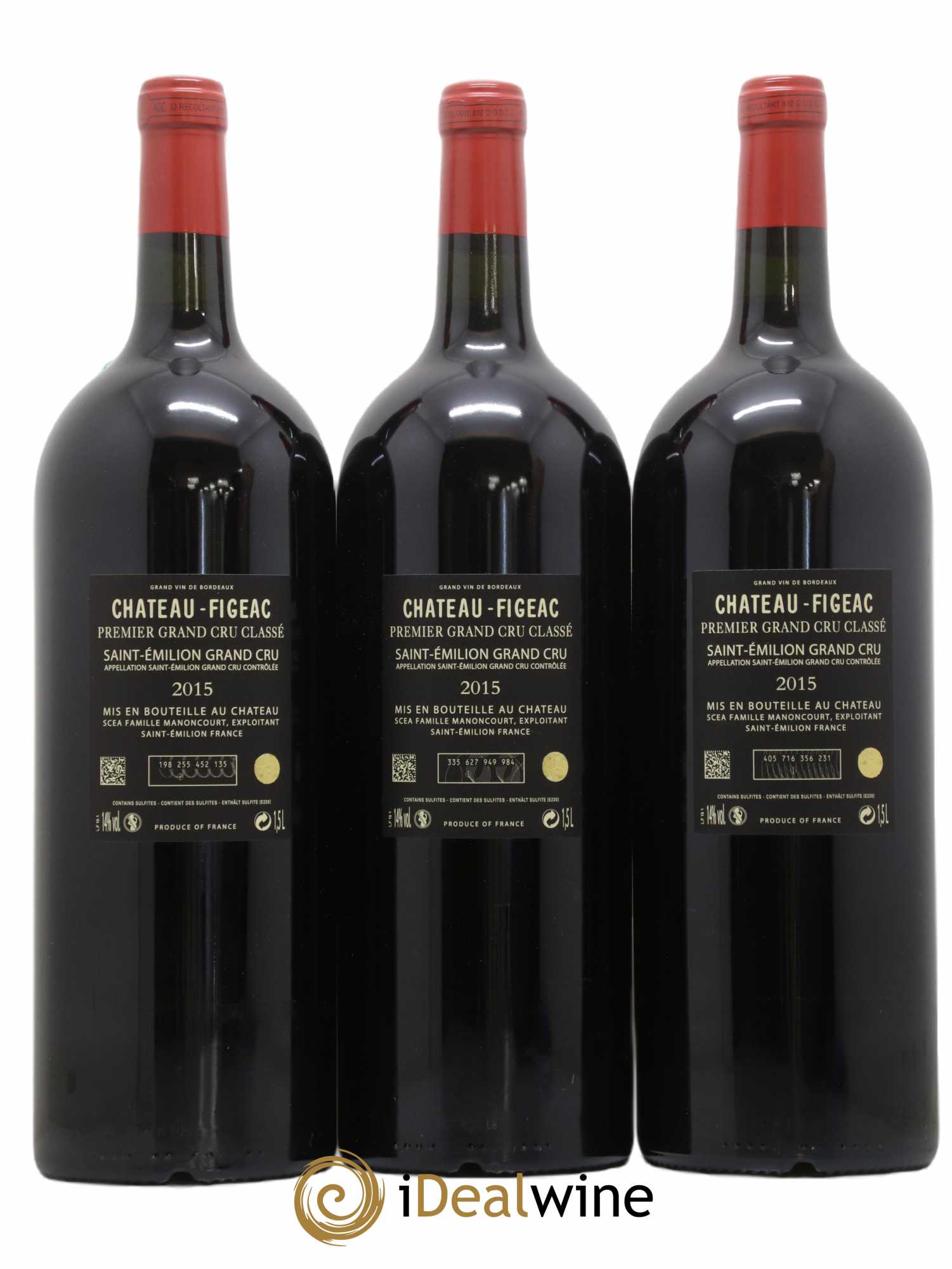 Château Figeac 1er Grand Cru Classé A 2015 - Lot de 6 magnums - 4