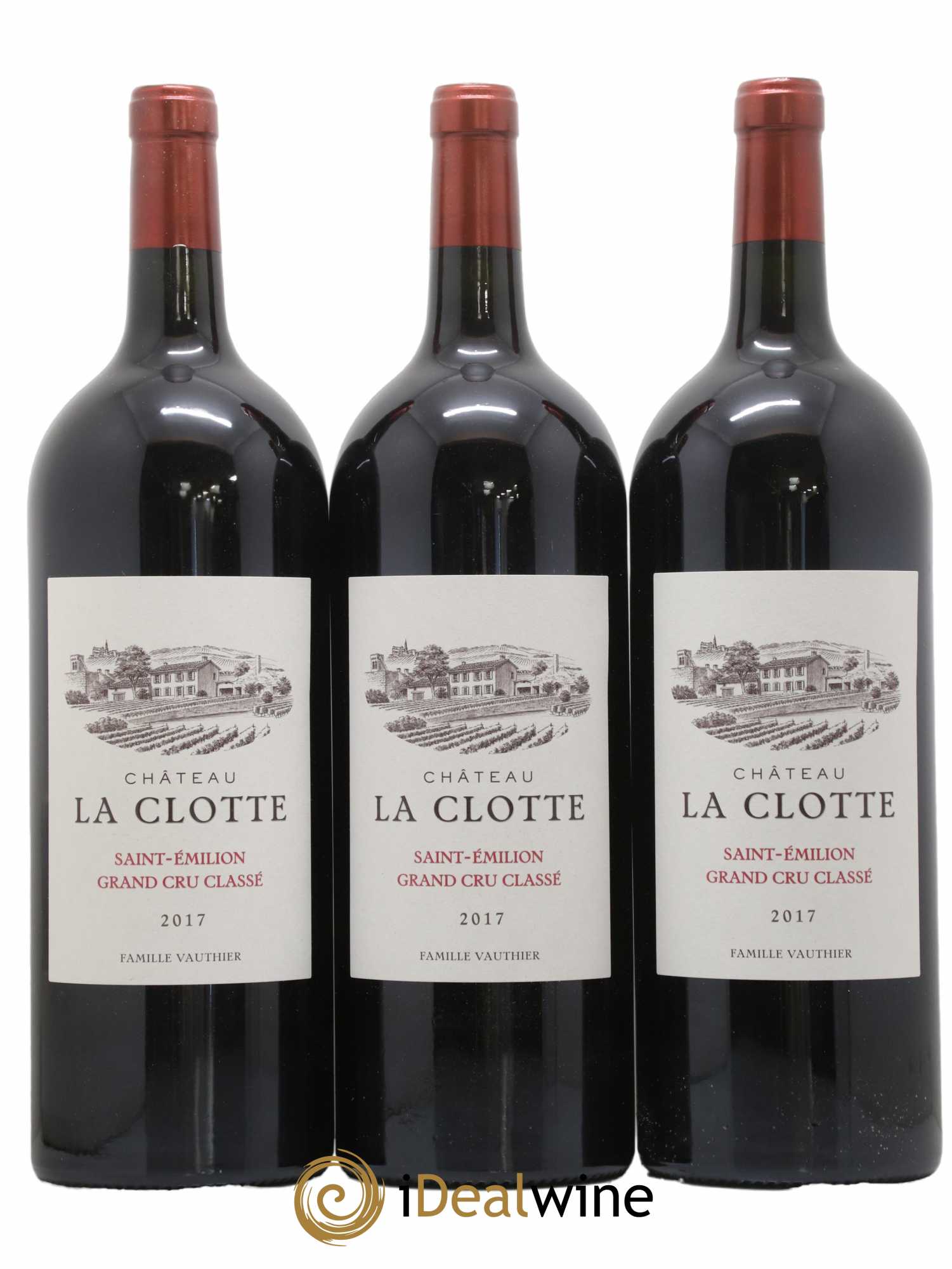 Château la Clotte 2017 - Lot de 3 magnums - 0