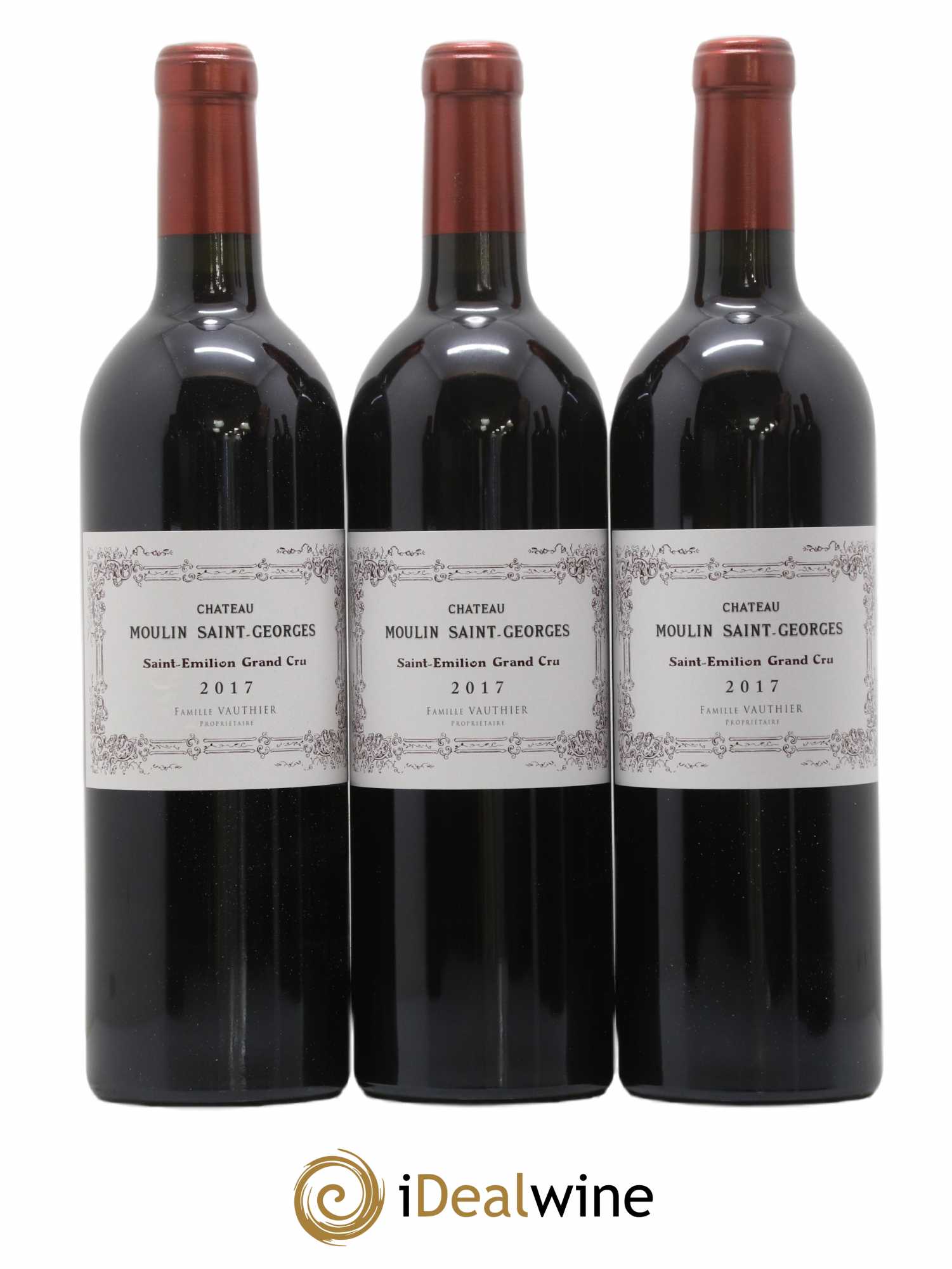 Château Moulin Saint Georges 2017 - Lot de 6 bouteilles - 1