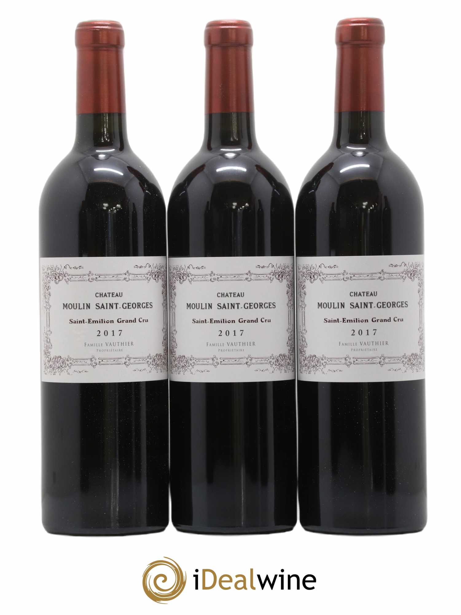Château Moulin Saint Georges 2017 - Lot de 6 bouteilles - 2