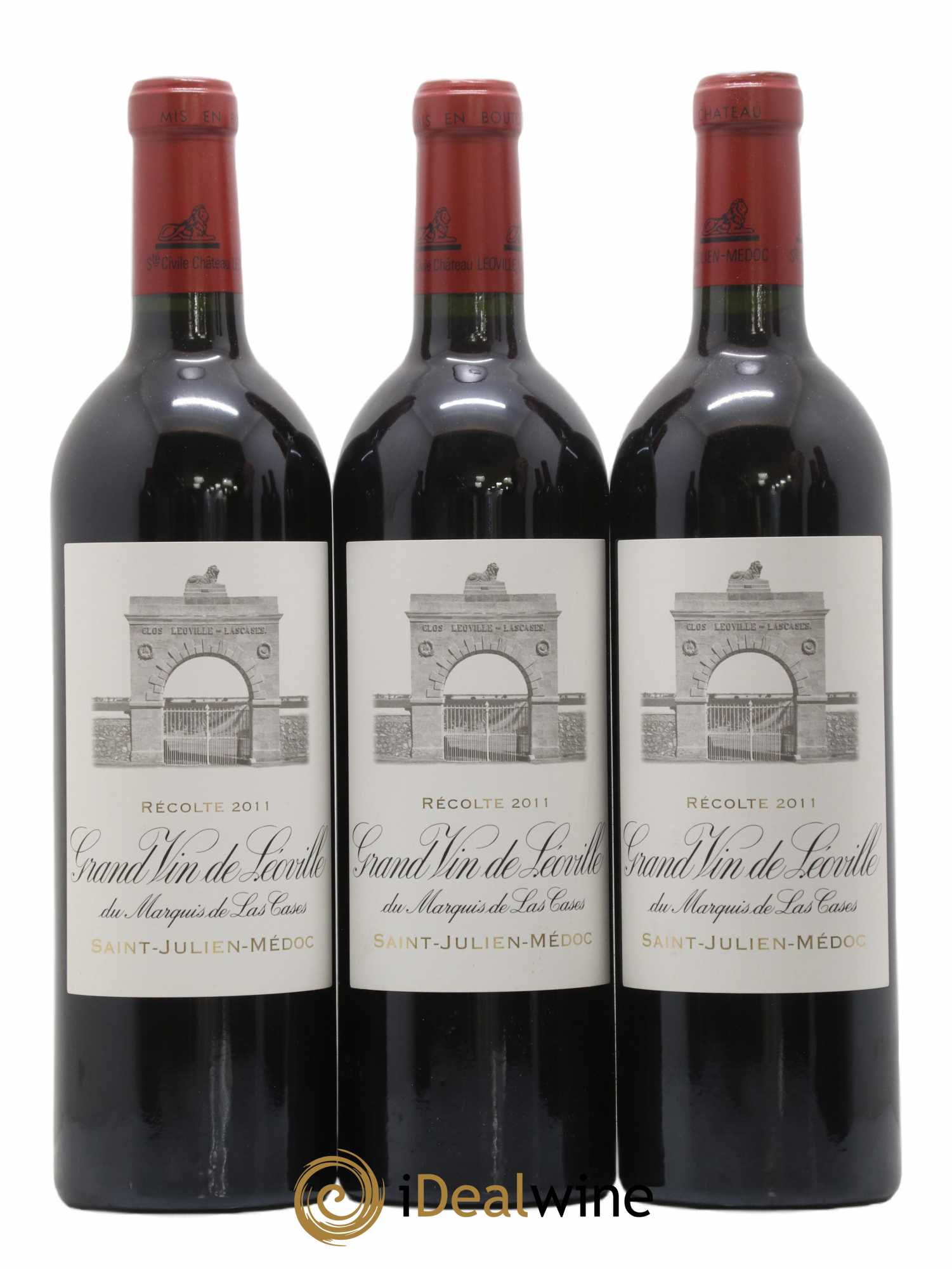 Château Léoville Las Cases 2ème Grand Cru Classé 2011 - Lotto di 6 bottiglie - 1