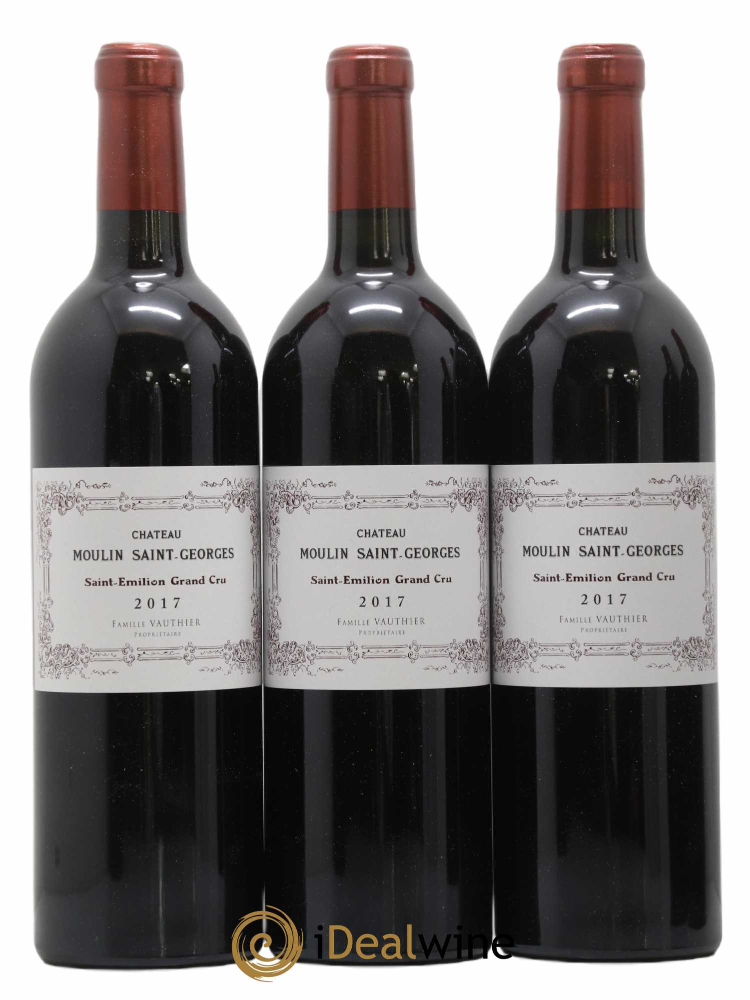 Château Moulin Saint Georges 2017 - Lot de 6 bouteilles - 1
