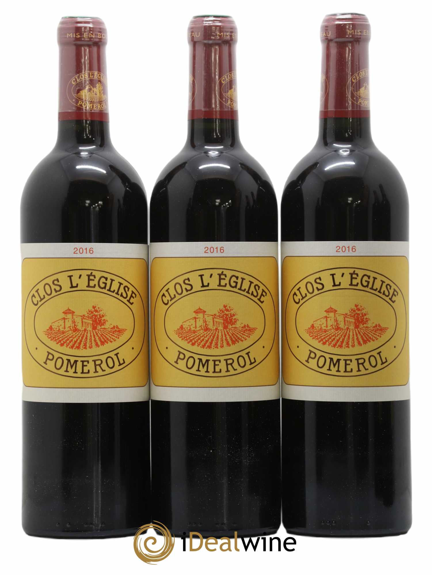 Clos l'Eglise 2016 - Lot de 6 bouteilles - 1