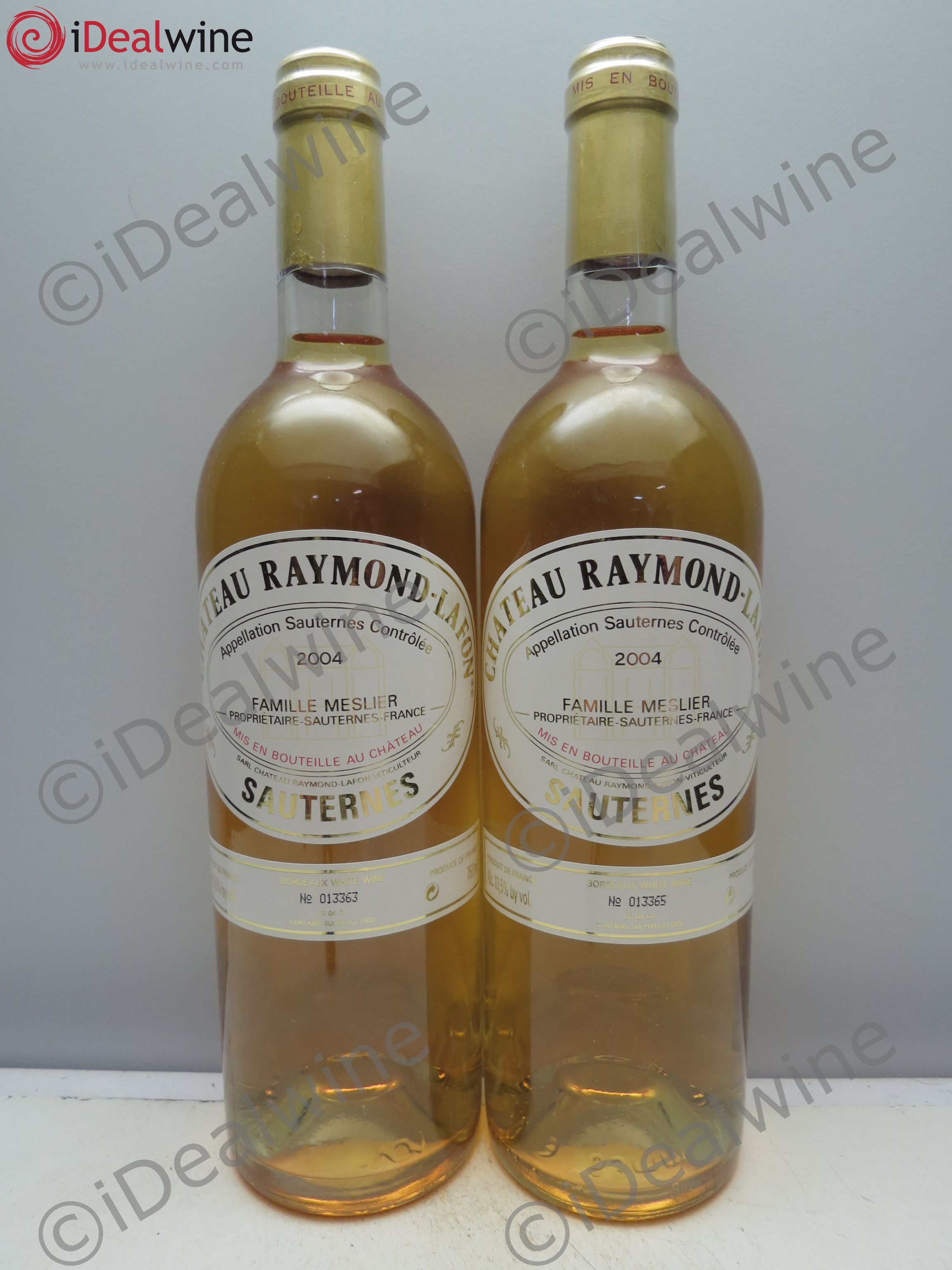 Château Raymond Lafon 2004 - Lotto di 2 bottiglie - 0