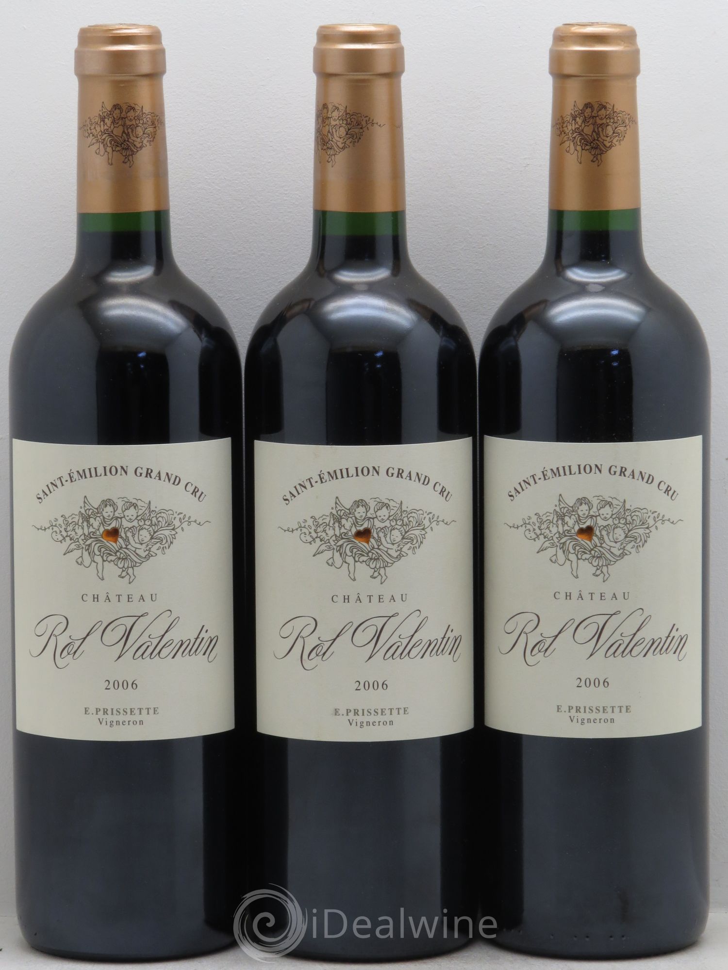 Château Rol Valentin Grand Cru Classé 2006 - Lot de 3 bouteilles - 0