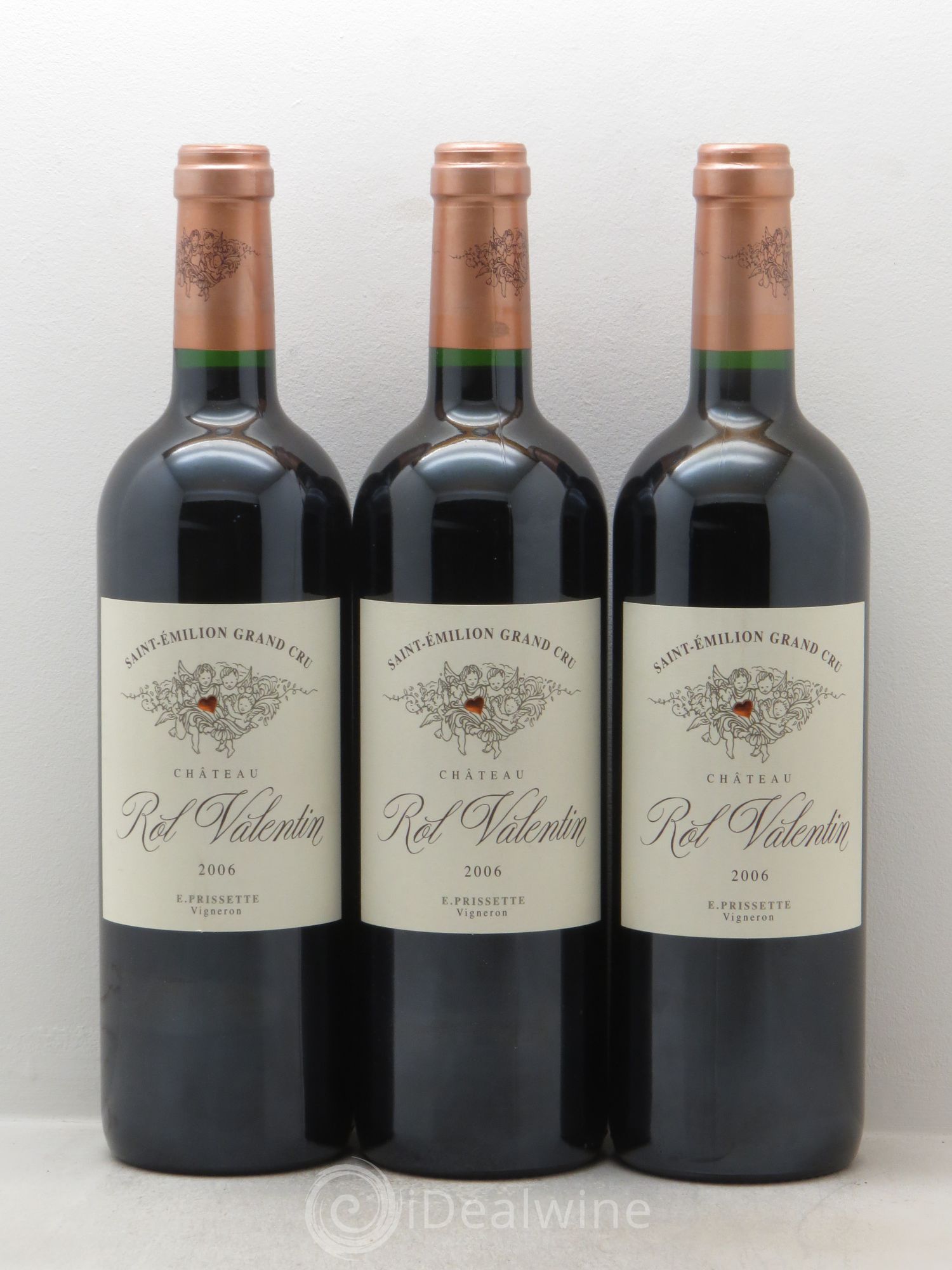 Château Rol Valentin Grand Cru Classé 2006 - Lot de 3 bouteilles - 0
