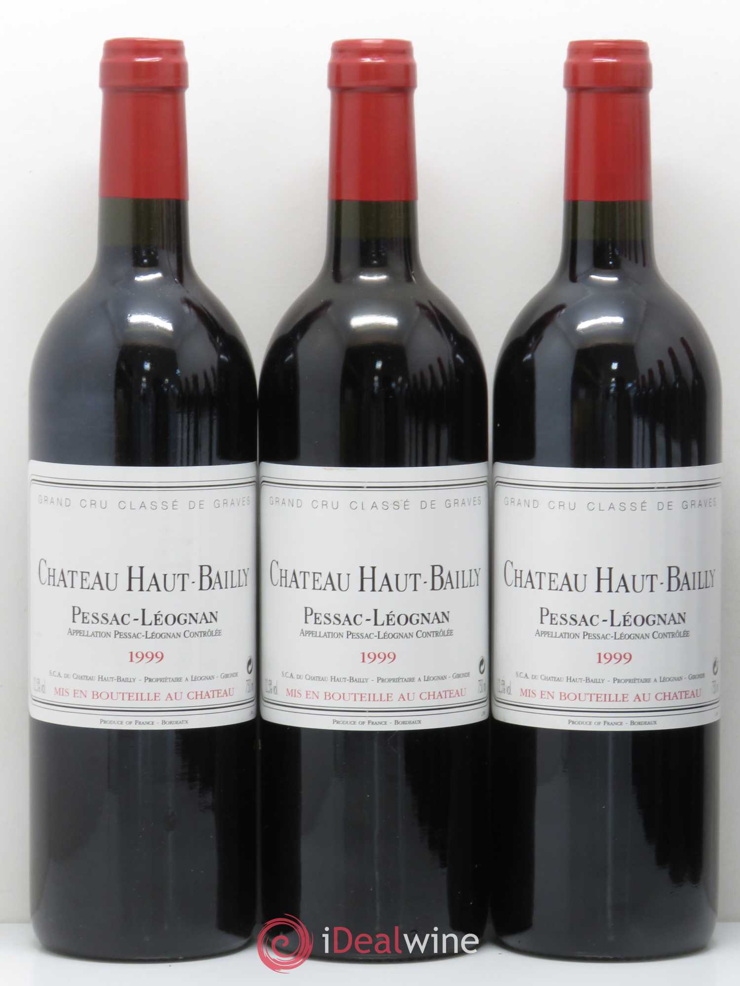 Château Haut-Bailly Cru Classé de Graves 1999 - Lot de 12 bouteilles - 2