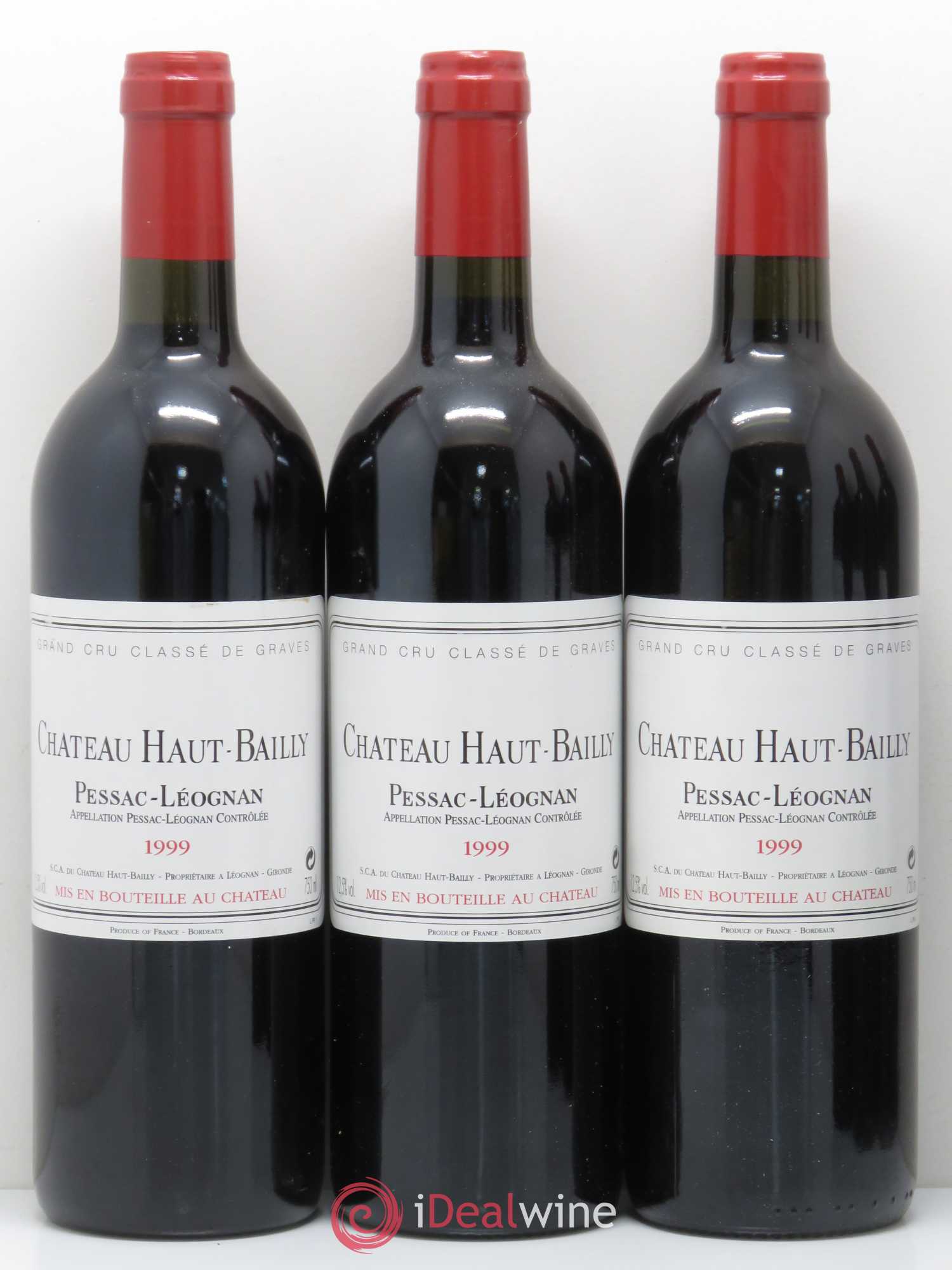 Château Haut-Bailly Cru Classé de Graves 1999 - Lot de 12 bouteilles - 3
