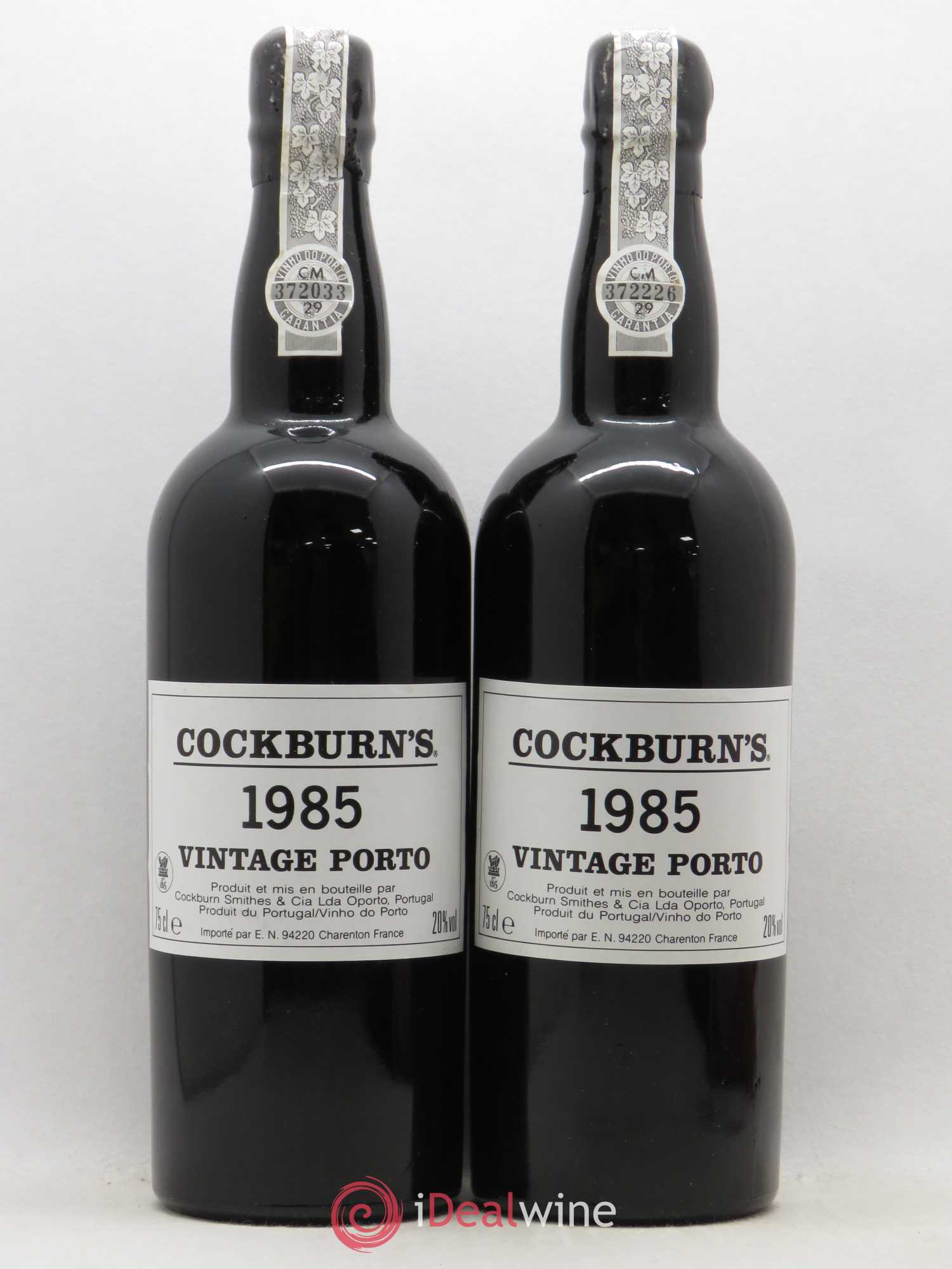 Porto Cockburn's Vintage 1985 - Posten von 2 Flaschen - 0