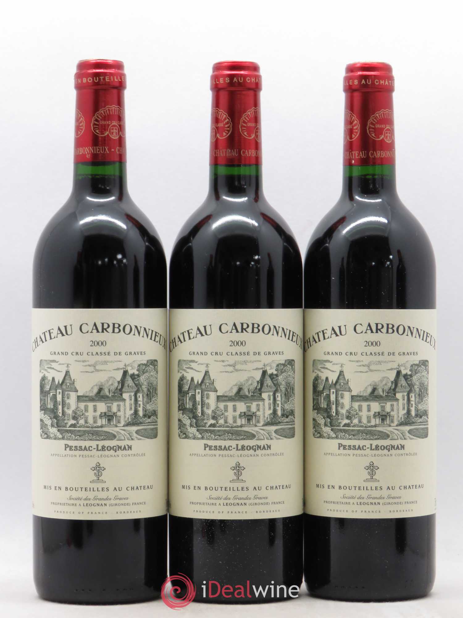 Château Carbonnieux Cru Classé de Graves 2000 - Lot de 12 bouteilles - 3