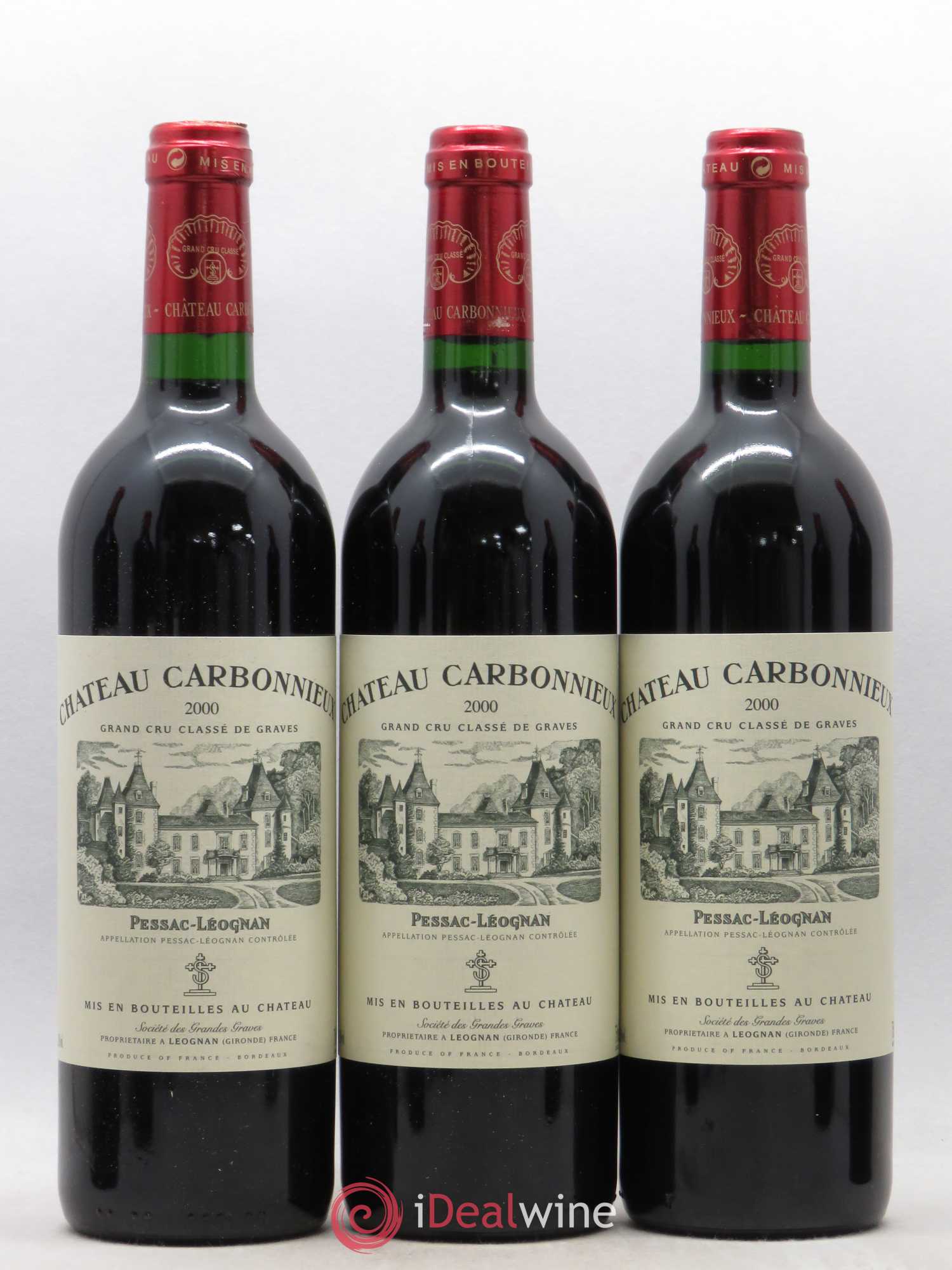 Château Carbonnieux Cru Classé de Graves 2000 - Lot de 12 bouteilles - 4