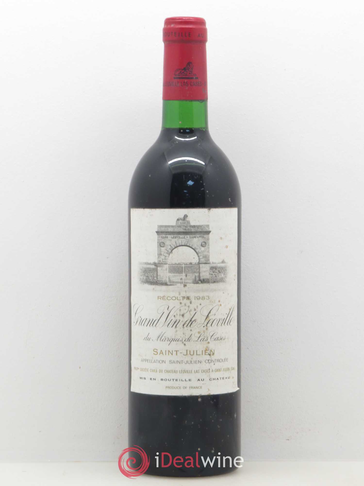 Château Léoville Las Cases 2ème Grand Cru Classé 1983 - Lot de 1 bouteille - 0
