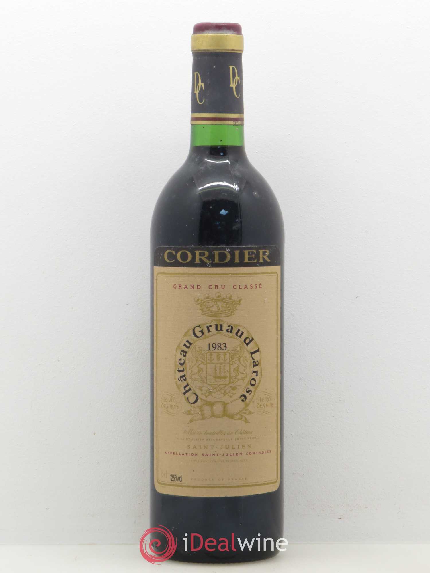 Château Gruaud Larose 2ème Grand Cru Classé 1983 - Lot de 1 bouteille - 0