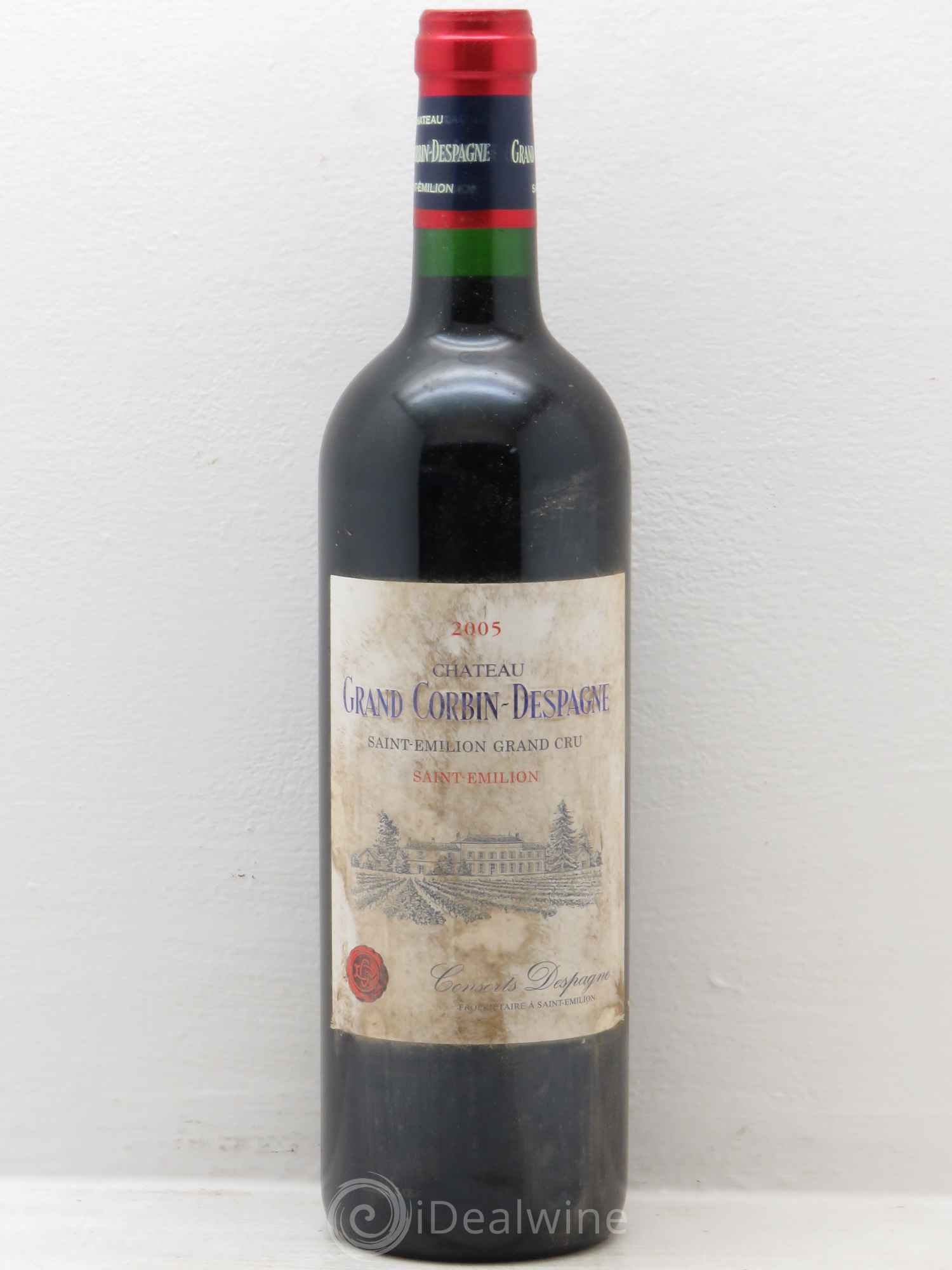 Château Grand Corbin Despagne Grand Cru Classé 2005 - Lot de 12 bouteilles - 0