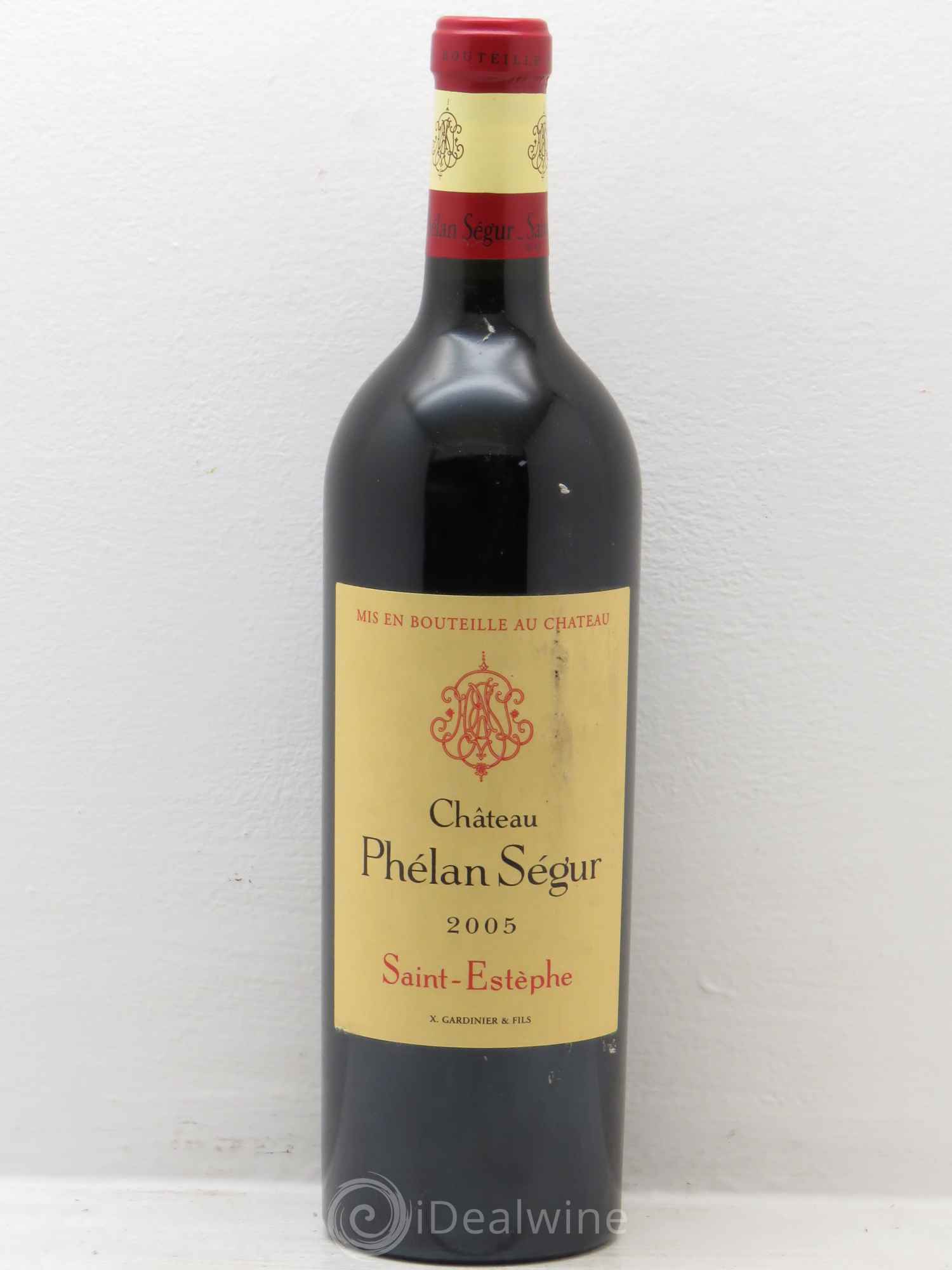 Château Phélan Ségur 2005 - Posten von 12 Flaschen - 0
