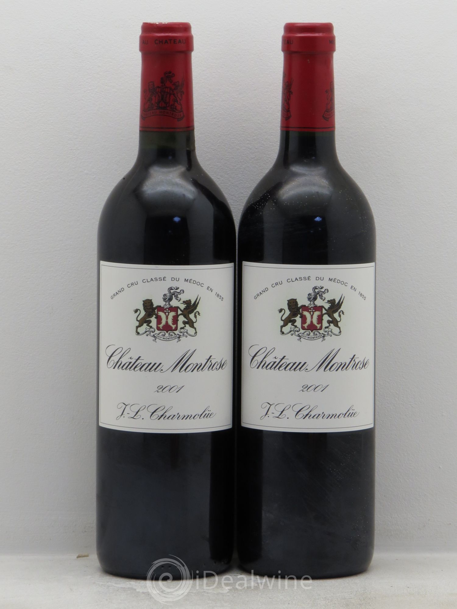 Château Montrose 2ème Grand Cru Classé 2001 - Lot de 2 bouteilles - 0
