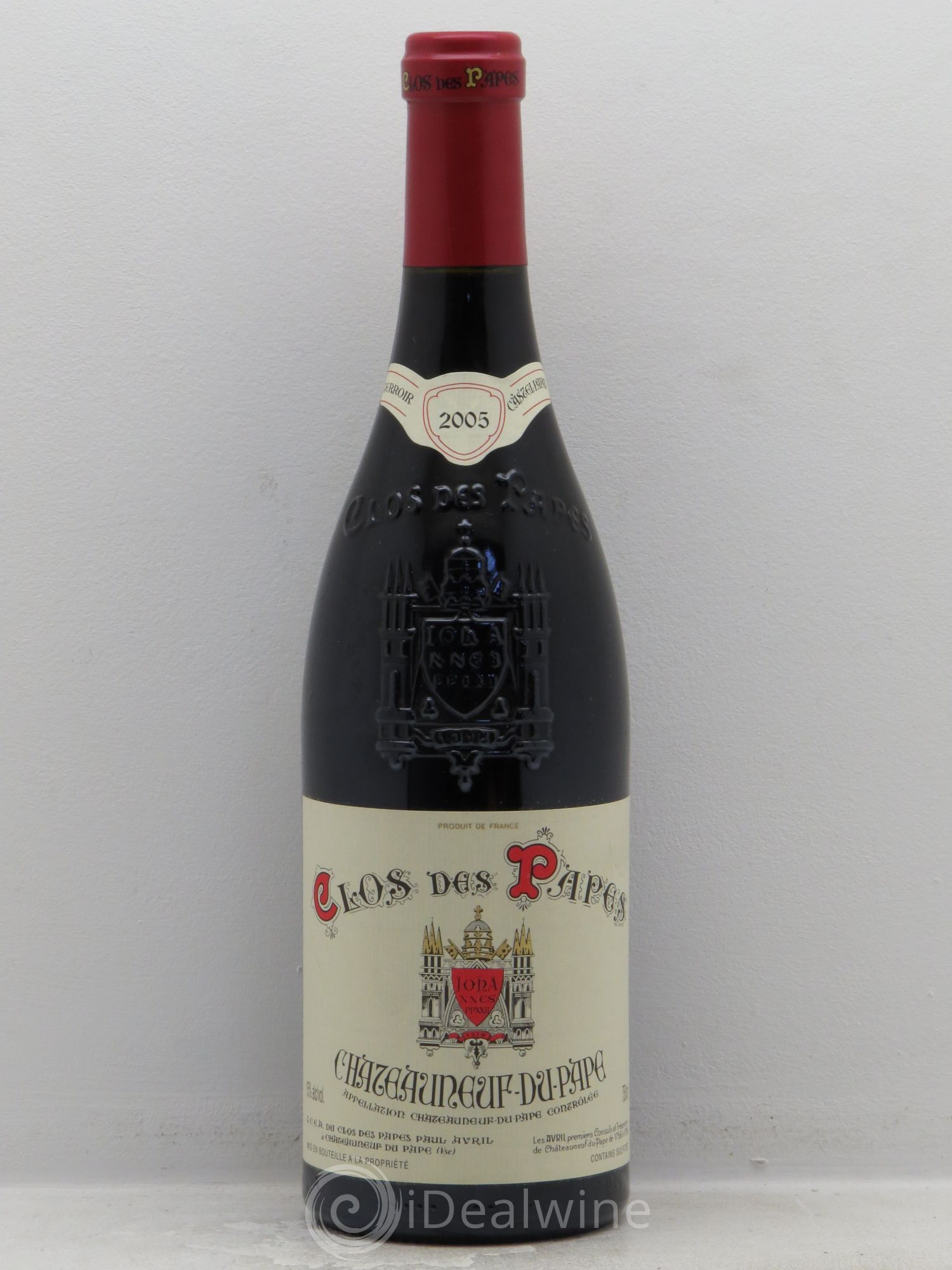 Châteauneuf-du-Pape Clos des Papes - Paul Avril 2005 - Lot de 1 bouteille - 0