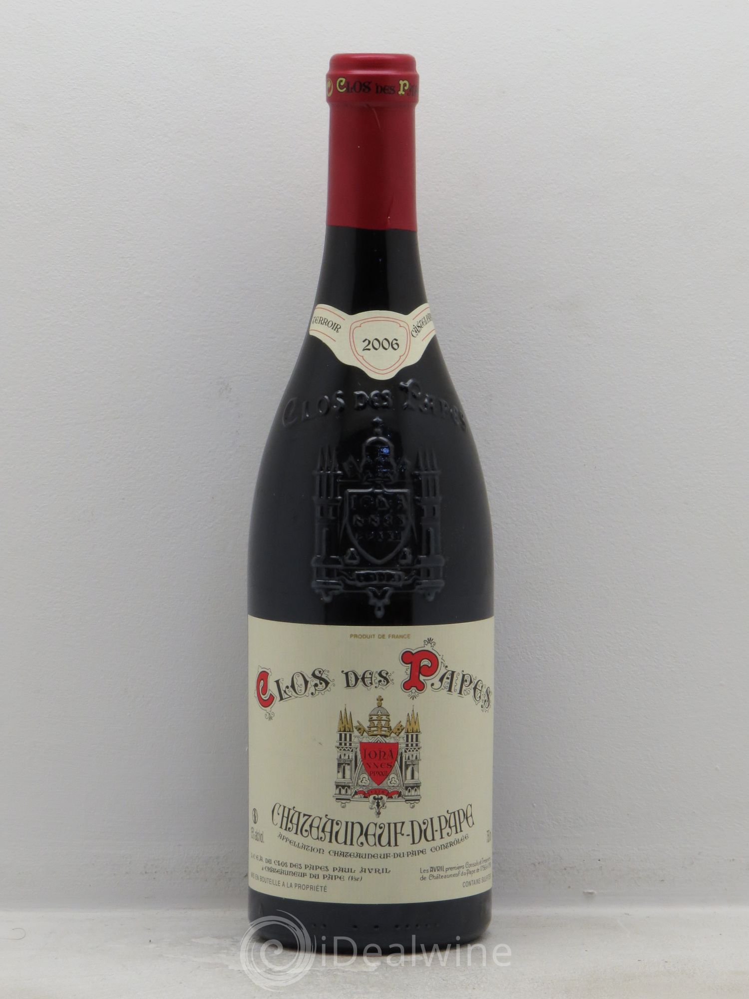 Châteauneuf-du-Pape Clos des Papes - Paul Avril 2006 - Lot de 1 bouteille - 0