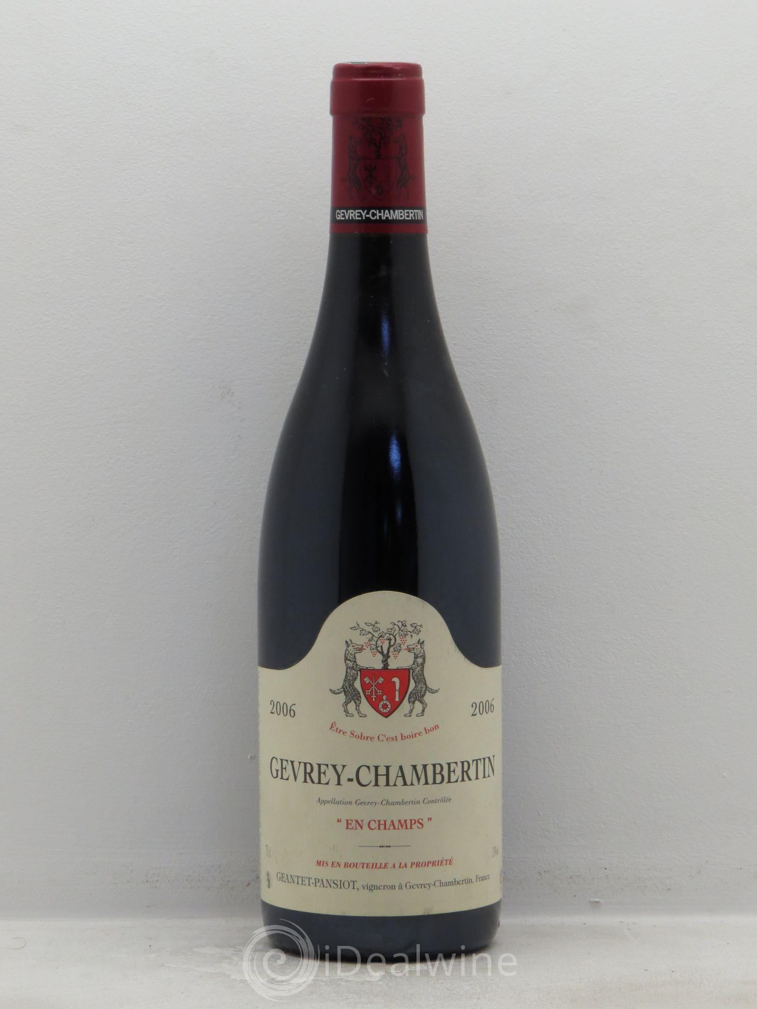 Gevrey-Chambertin En Champs Geantet-Pansiot 2006 - Lot de 1 bouteille - 0