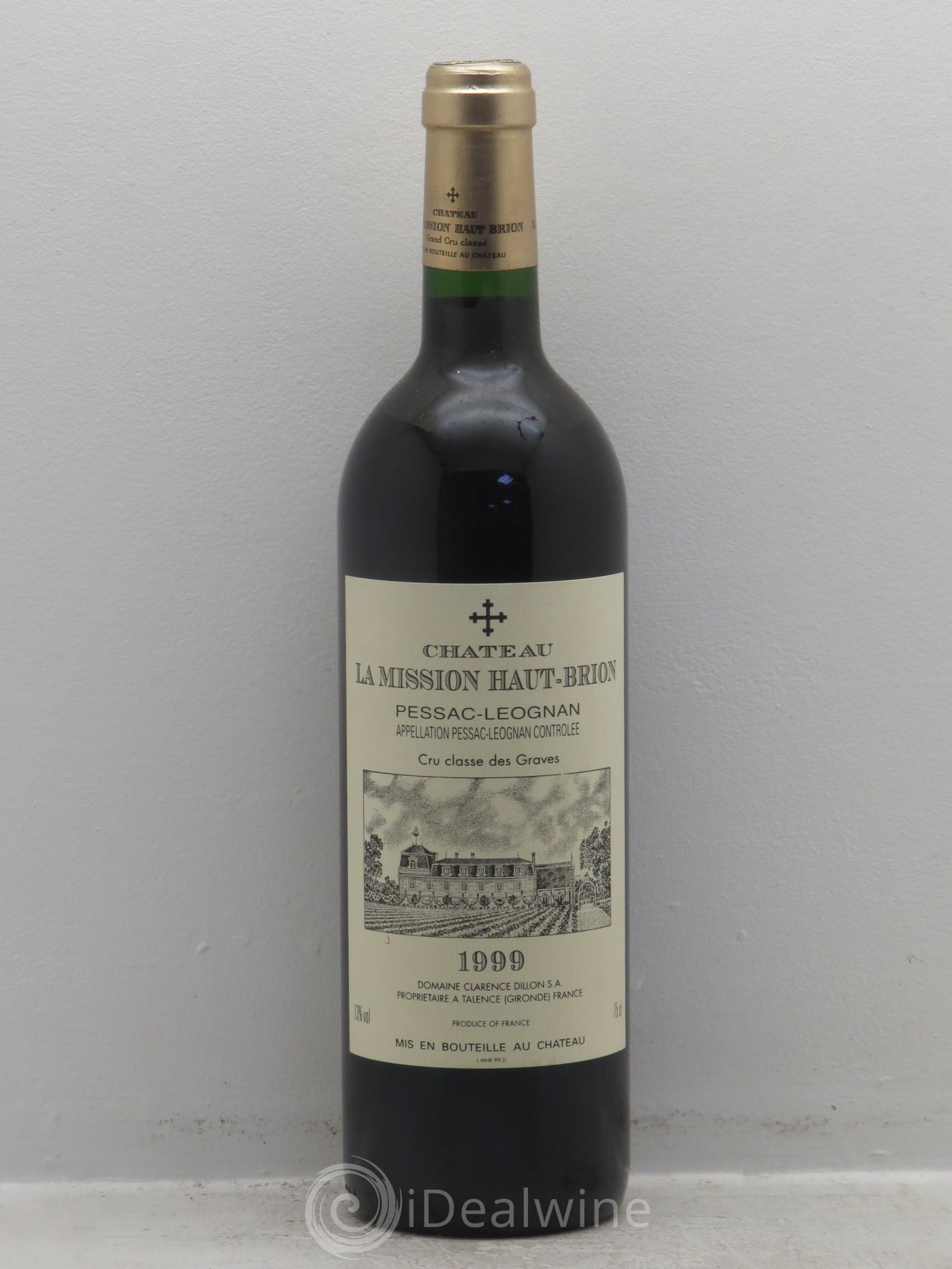 Château la Mission Haut-Brion Cru Classé de Graves 1999 - Lot de 1 bouteille - 0