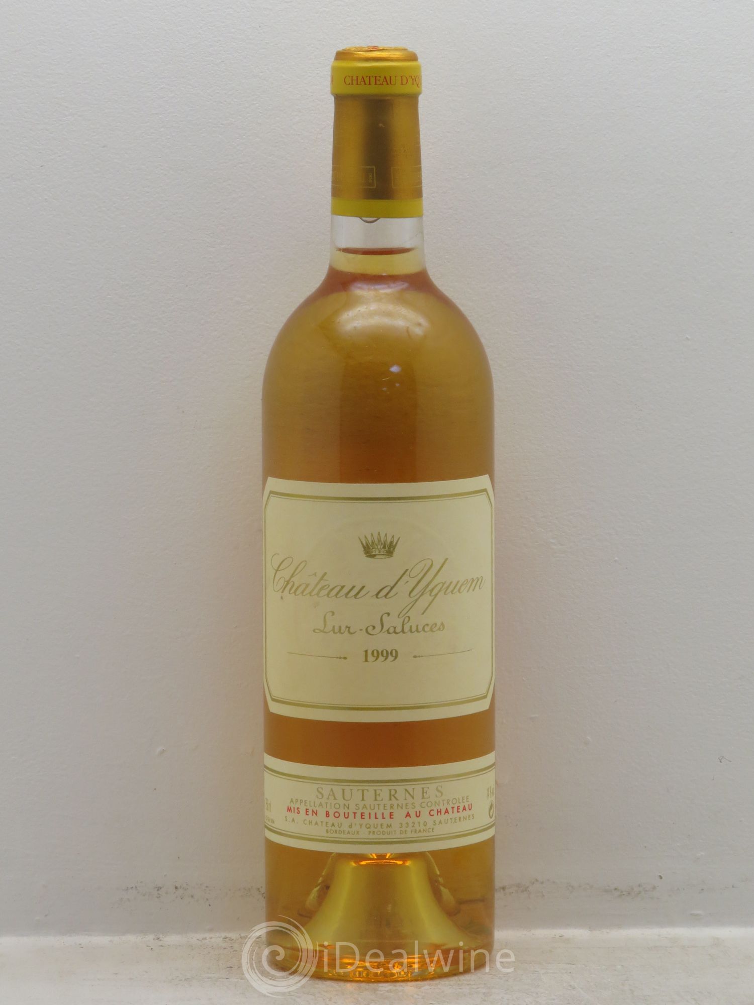 Château d' Yquem 1er Cru Classé Supérieur 1999 - Lotto di 1 bottiglia - 0