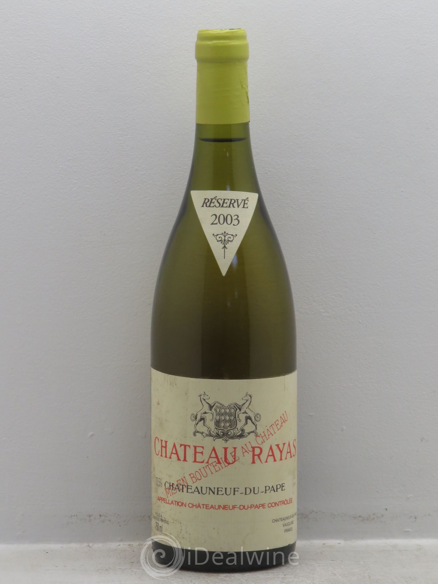Châteauneuf-du-Pape Château Rayas Emmanuel Reynaud 2003 - Lot de 1 bouteille - 0