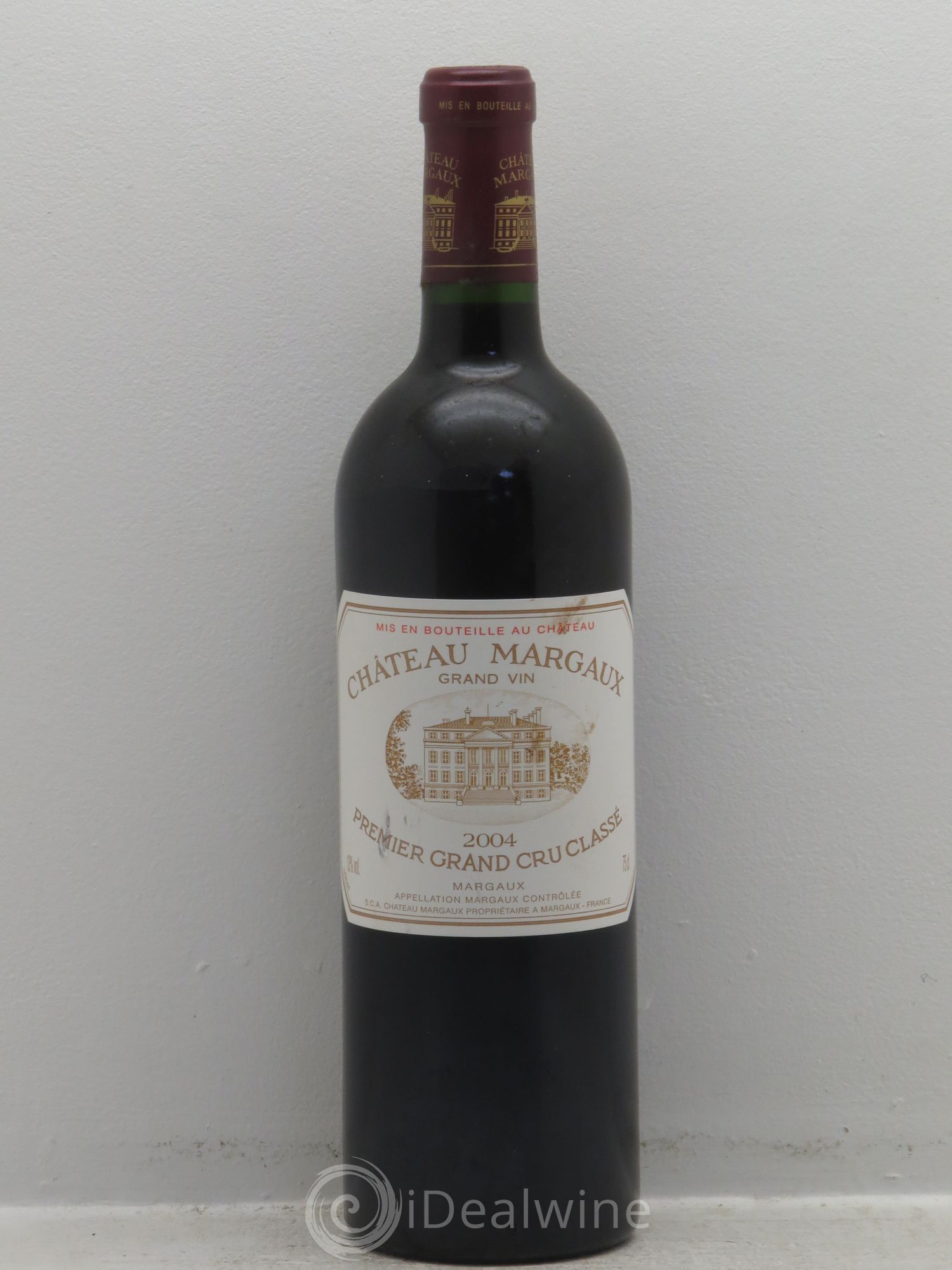 Château Margaux 1er Grand Cru Classé 2004 - Lot de 1 bouteille - 0