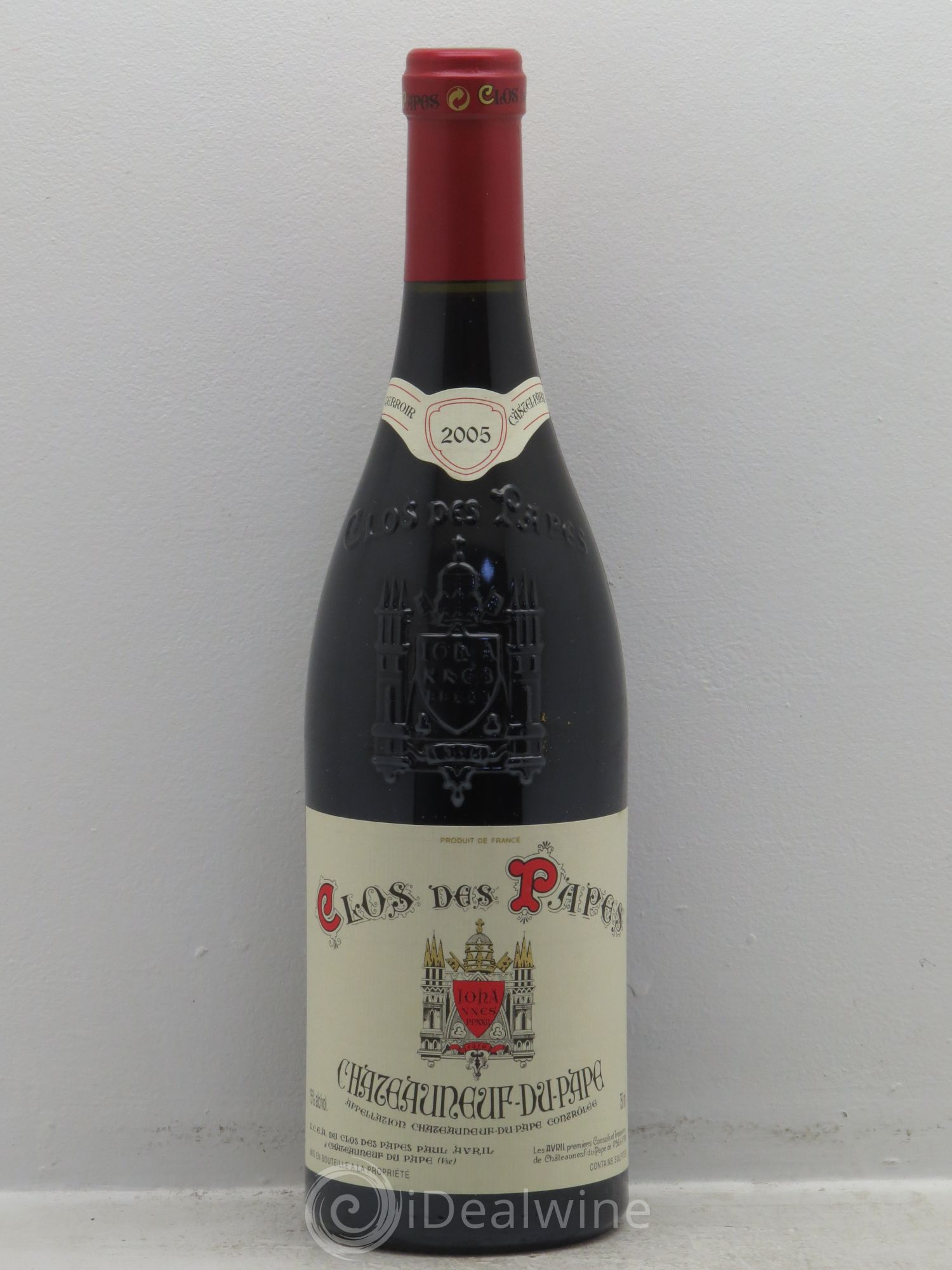 Châteauneuf-du-Pape Clos des Papes - Paul Avril 2005 - Lot de 1 bouteille - 0
