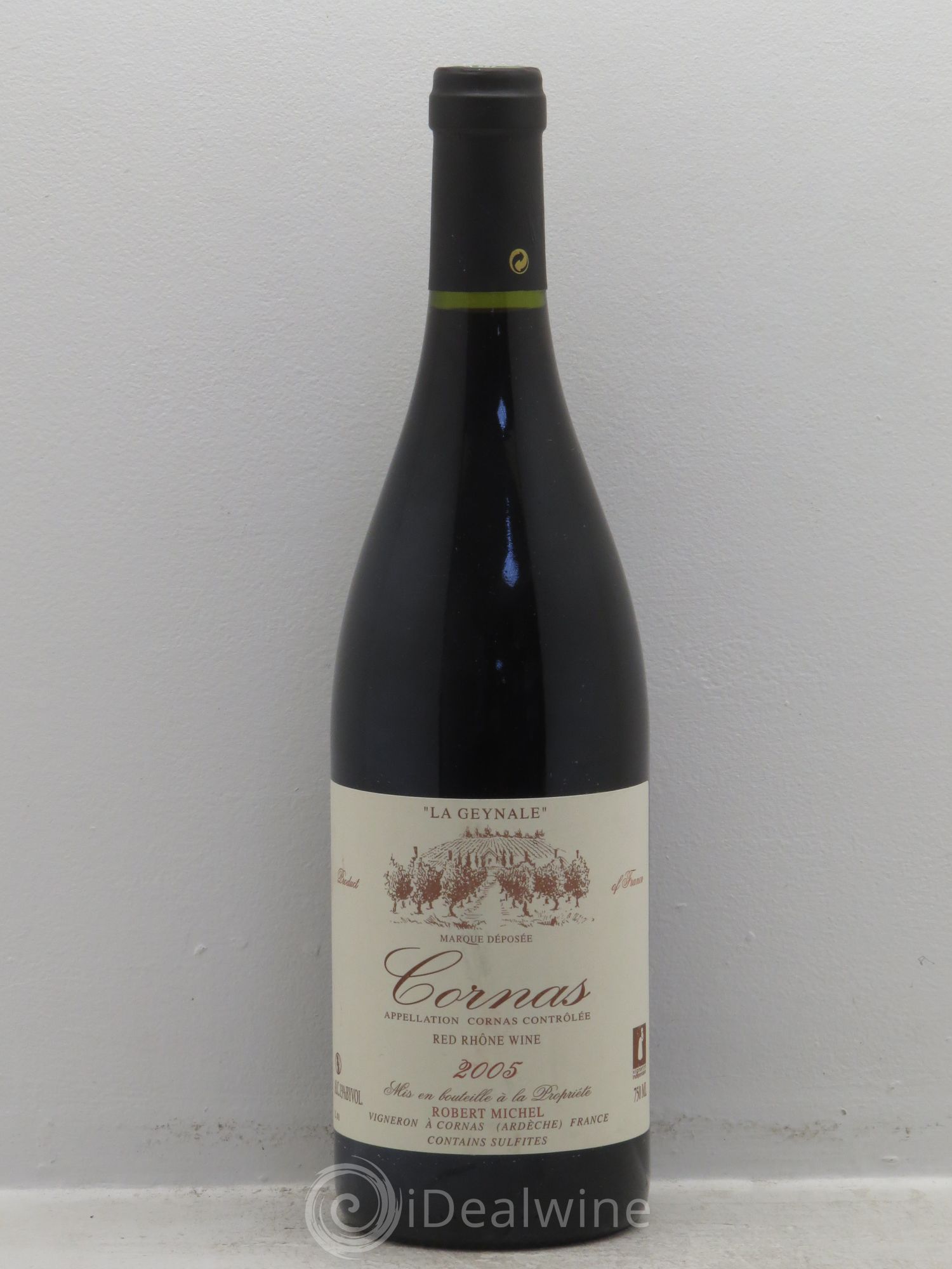 Cornas La Geynale Robert Michel 2005 - Lot de 1 bouteille - 0