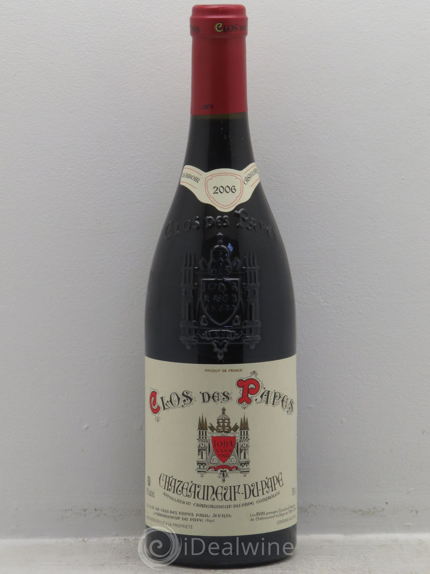 Châteauneuf-du-Pape Clos des Papes - Paul Avril 2006 - Lot de 1 bouteille - 0