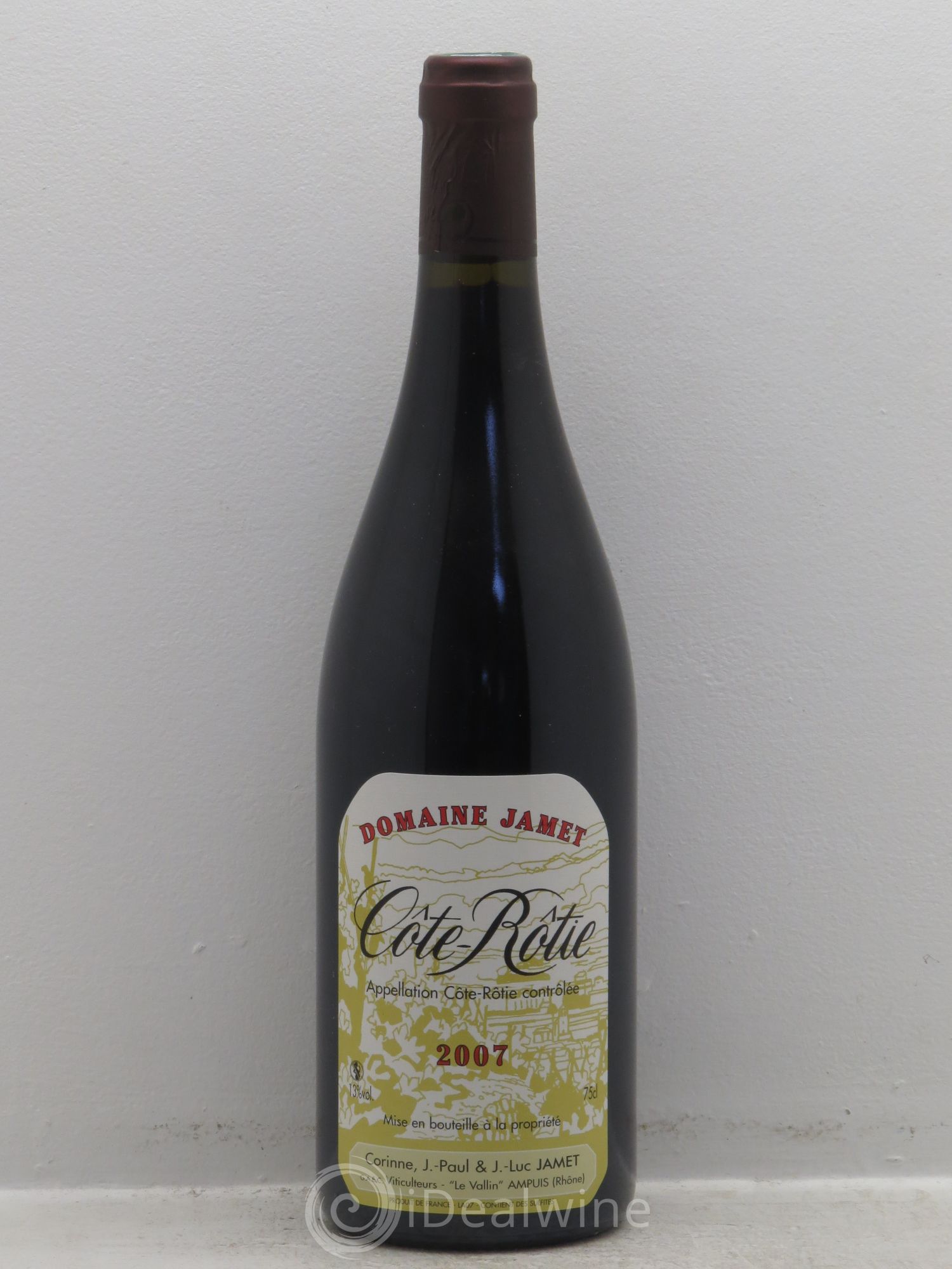 Côte-Rôtie Jamet (Domaine) 2007 - Lot de 1 bouteille - 0