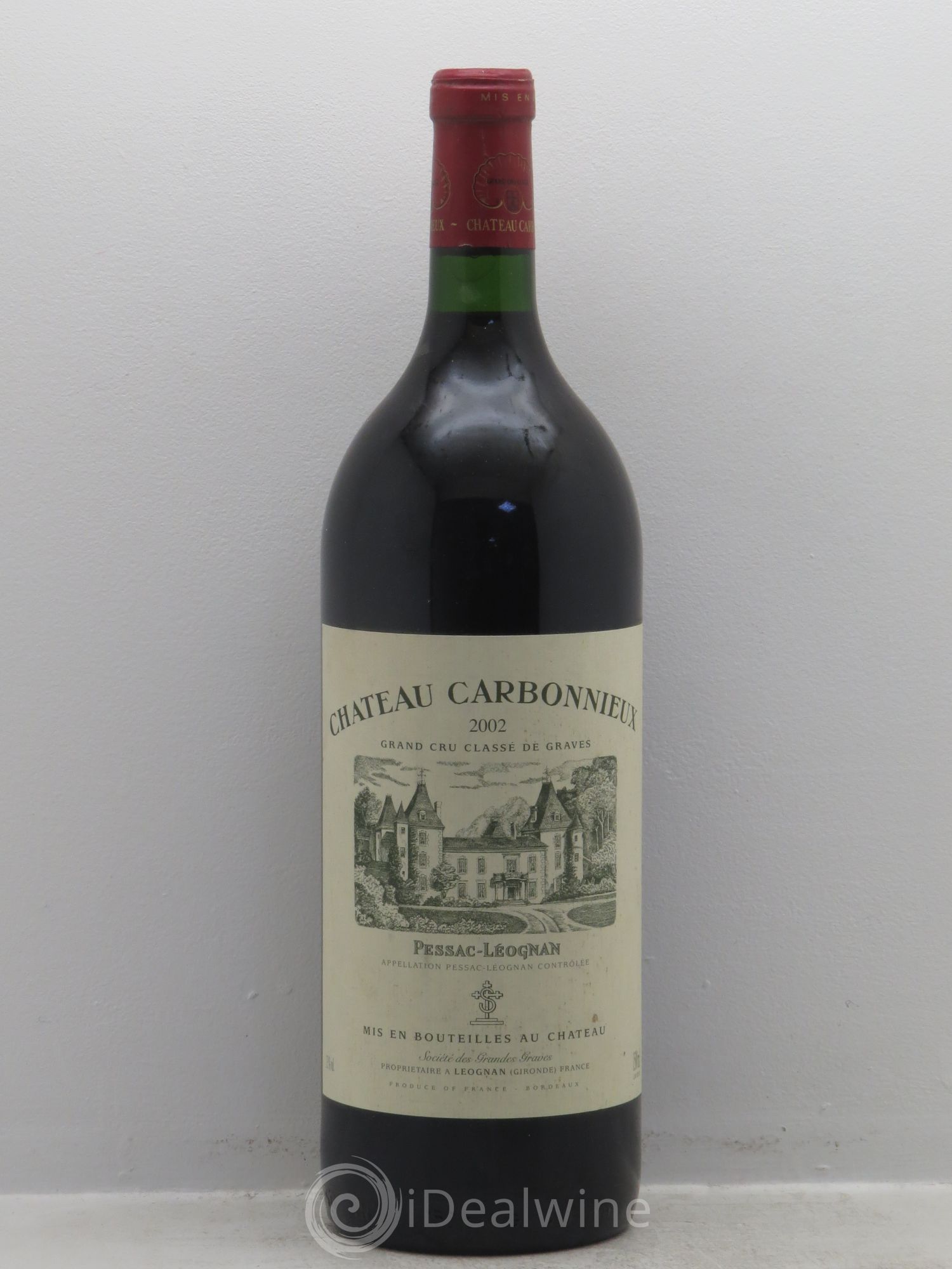Château Carbonnieux Cru Classé de Graves 2002 - Lot de 1 magnum - 0